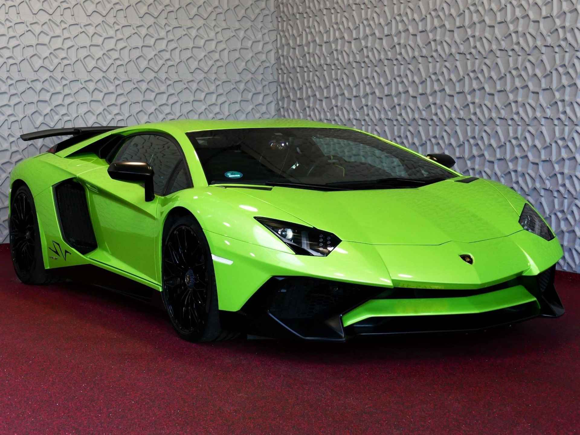 Lamborghini Aventador 6.5 V12 LP750-4 Superveloce SV Verde ithaca Lift Camera - 20/85