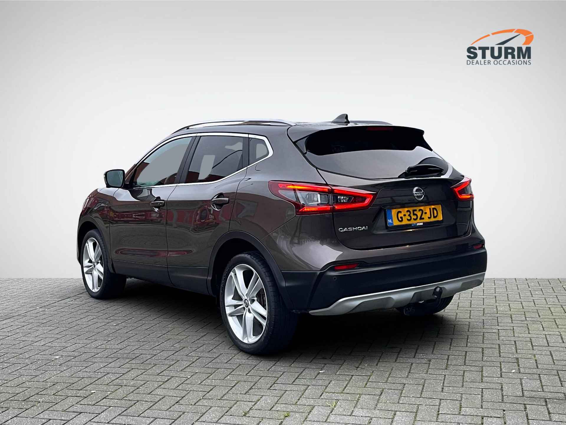 Nissan Qashqai 1.3 DIG-T N-Motion | Trekhaak | Panoramadak | Apple Carplay/Android Auto | LED Koplampen | 19'' Velgen | 360° Camera | Keyless Entry | Rijklaarprijs! - 6/27