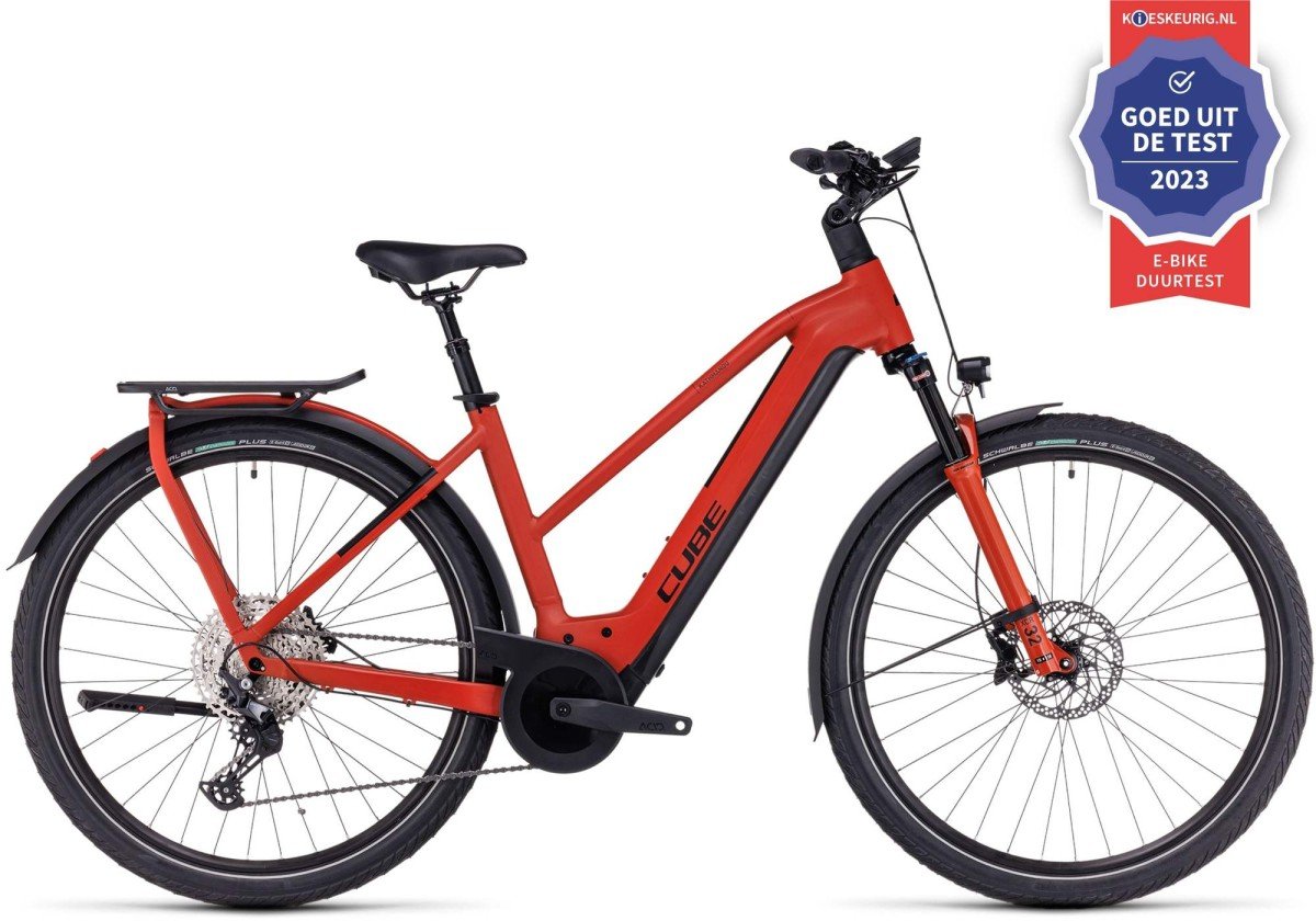 CUBE Kathmandu Hybrid EXC 750 Mixed Red/black TS 50cm TS 2024