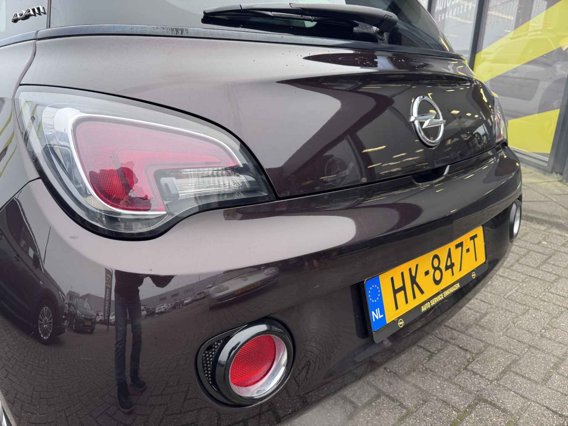 Opel ADAM 1.0 Turbo Glam Leer en stoel-stuur verwarming | LMV | Climate control | Panorama dak | Cruise - 9/48