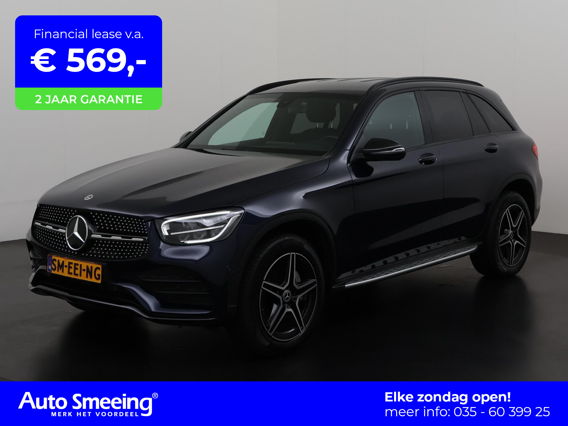 Mercedes-Benz GLC-klasse 300e 4MATIC Premium AMG Night | Trekhaak | Mem stoel | Camera | Zondag open!