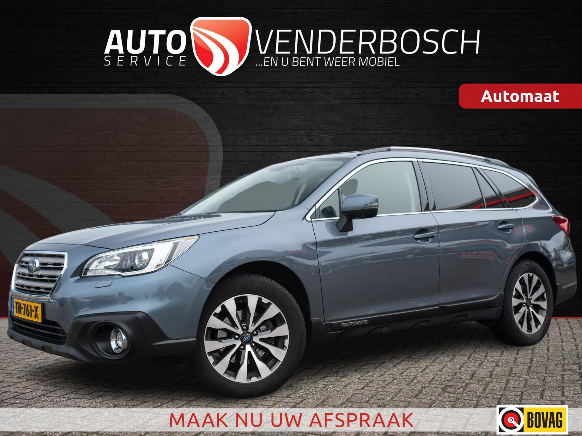 Subaru Outback 2.5i Premium 175pk | Leder | ACC | Trekhaak | Pano bij viaBOVAG.nl