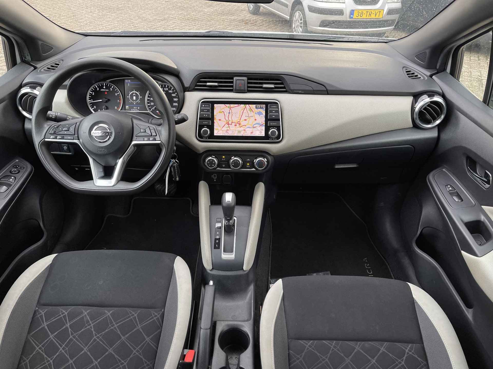 Nissan Micra 1.0 IG-T Acenta Connect Pack Automaat | Navigatie | Camera | Apple Carplay/Android Auto | LM Velgen | Park. Sensor | Rijklaarprijs! - 13/24