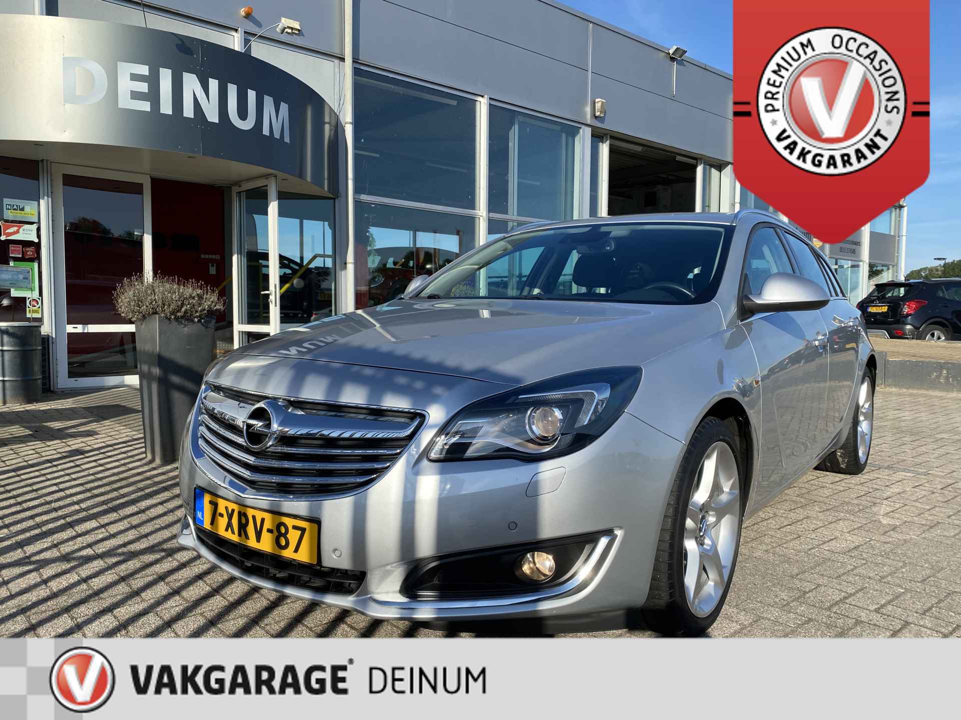 Opel Insignia Sports Tourer 1.4 Turbo 140 PK Business+Sport Navigatie, Sportintr, Xenon, Stoel+stuurverw, etc..!! - 1/23