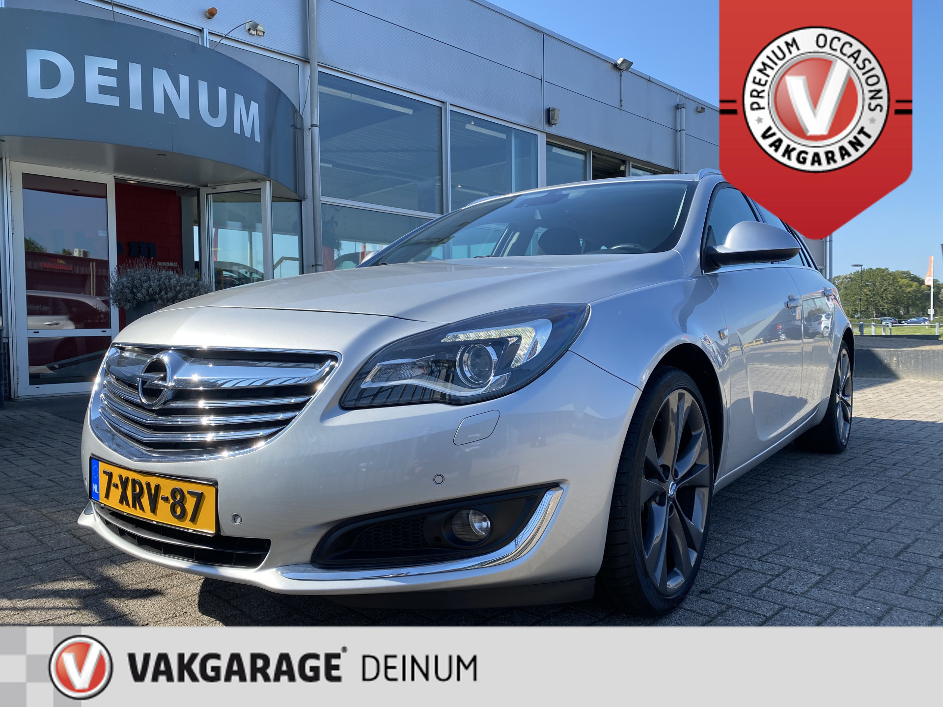 Opel Insignia Sports Tourer 1.4 Turbo 140 PK Business+Sport Navigatie, Sportintr, Xenon, Stoel+stuurverw, etc..!!