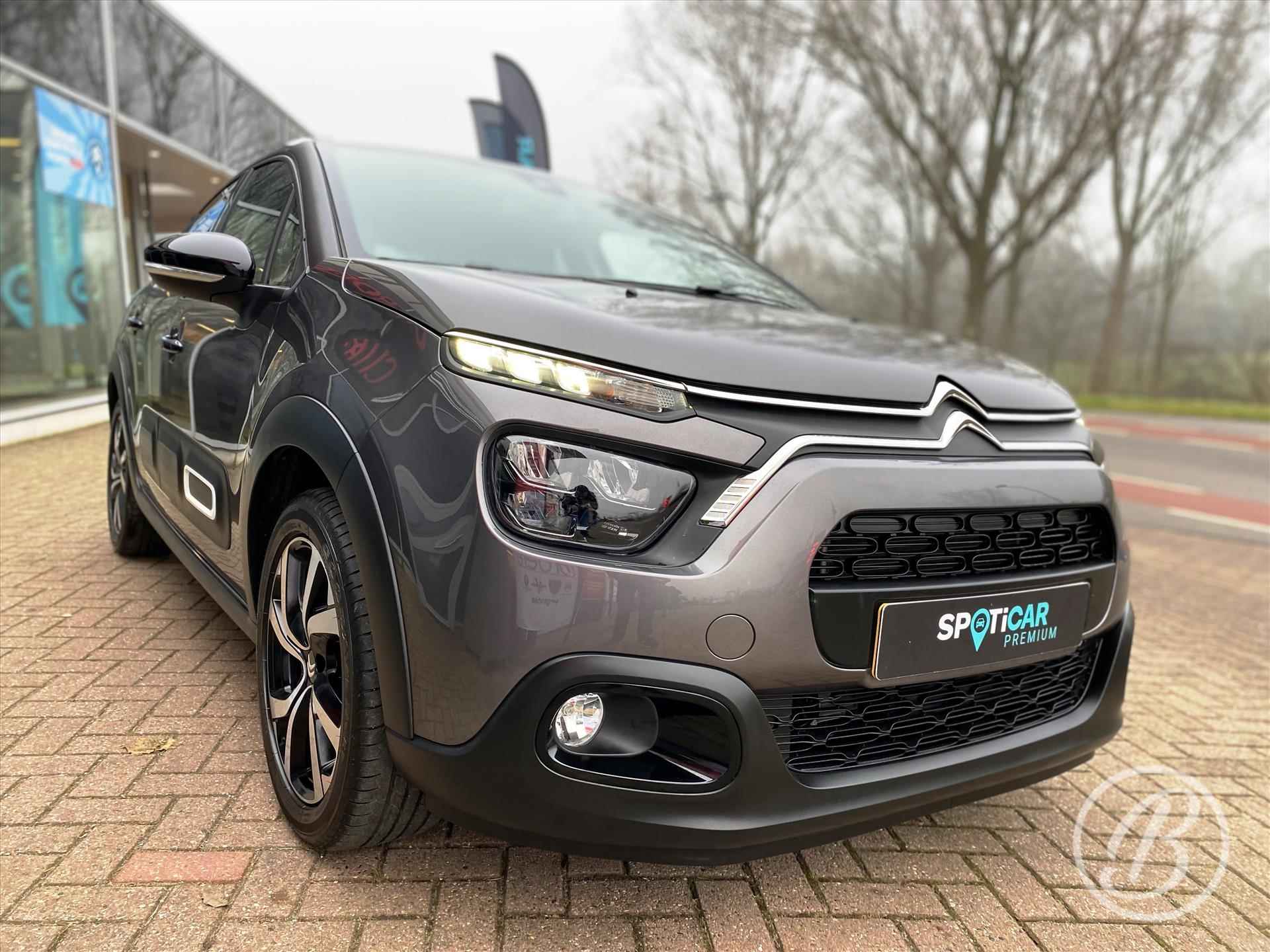 CITROEN C3 1.2 Turbo 110pk EAT6 Automaat Max | keyless, 17 inch velgen, comfort seats wood interieur, armsteun, camera, parkeersensoren, climate en cruise - 12/60