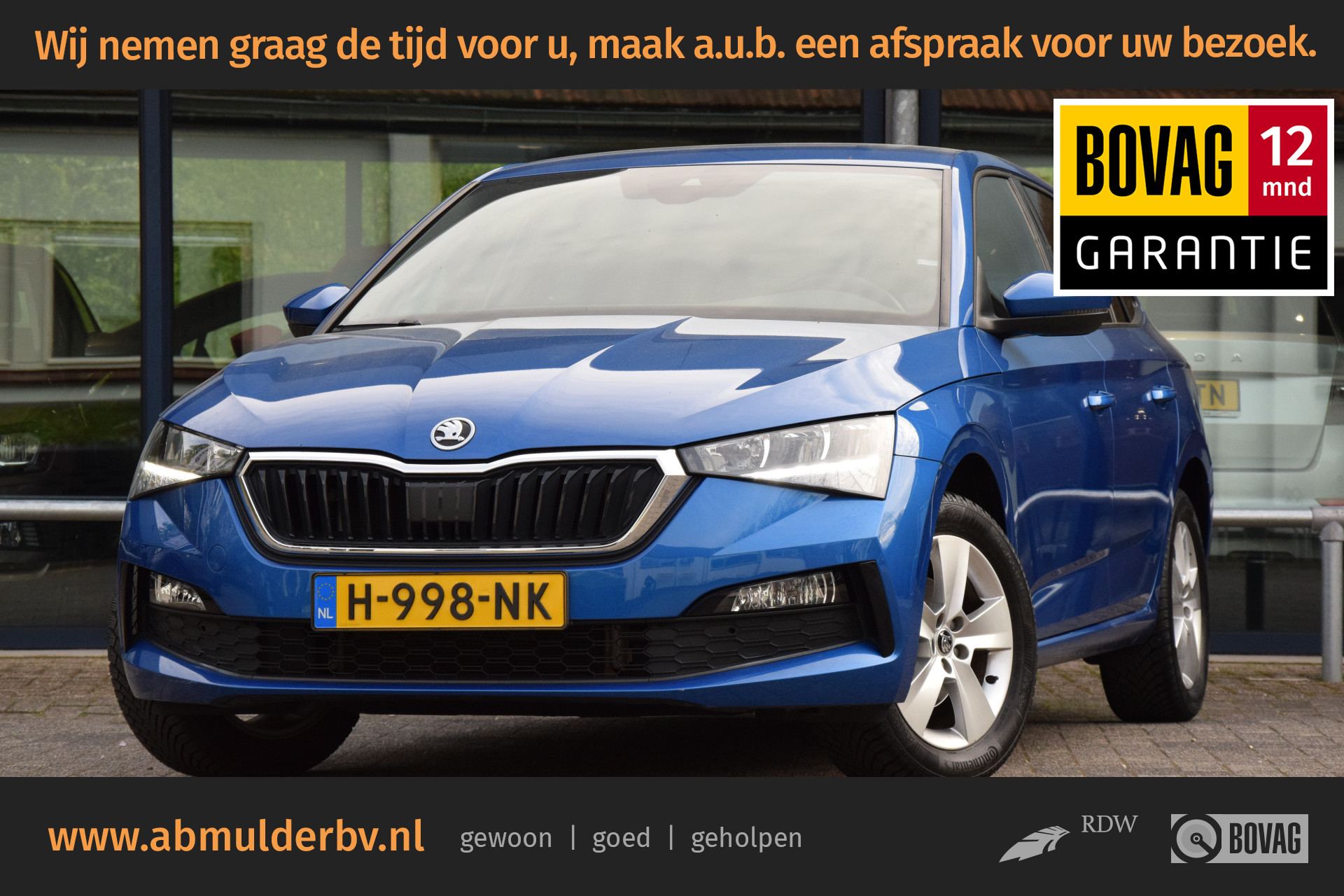 Škoda Scala 1.0 TSI 116PK Sport Business | NL Auto | BOVAG Garantie | Full LED | Stoelverwarming | PDC Achter | Sportstoelen | Apple Carplay/Android Auto |