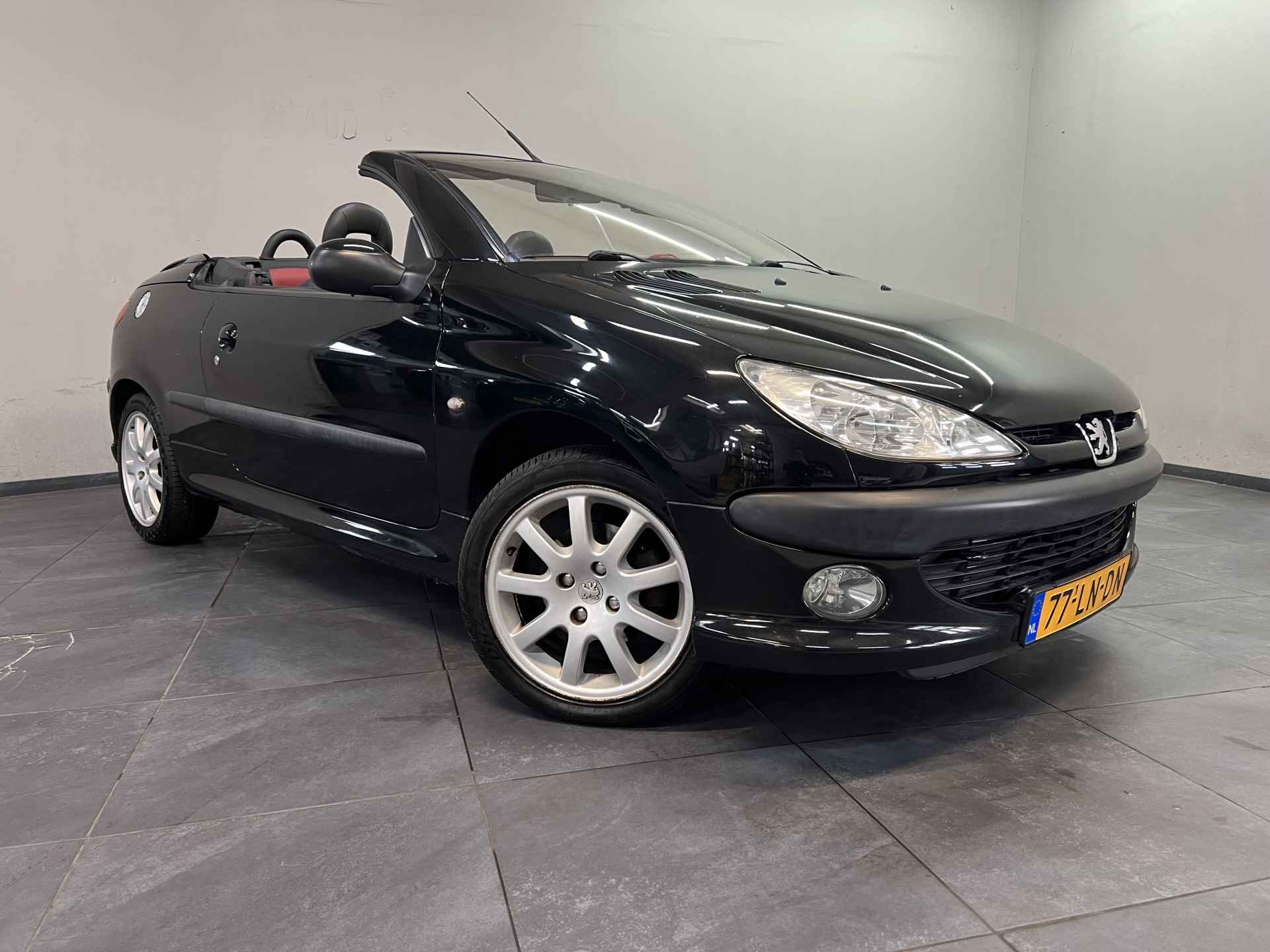 Peugeot 206 CC 1.6-16V Premium✅Cabrio✅Airco✅Climate Control✅Origineel Nederlands✅Leder Bekleding✅Zwart✅NAP✅ - 48/51