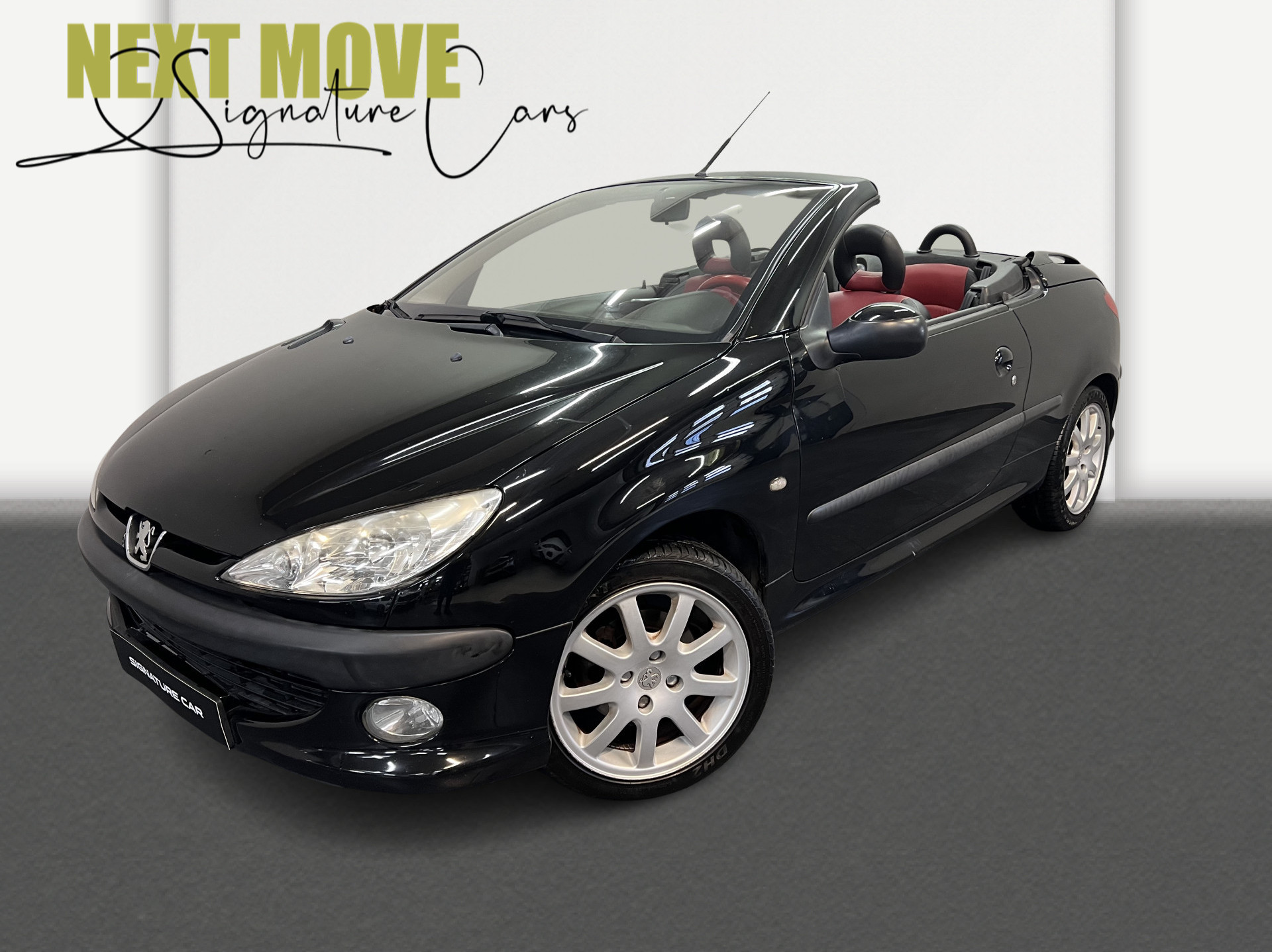 Peugeot 206 CC 1.6-16V Premium✅Cabrio✅Airco✅Climate Control✅Origineel Nederlands✅Leder Bekleding✅Zwart✅NAP✅