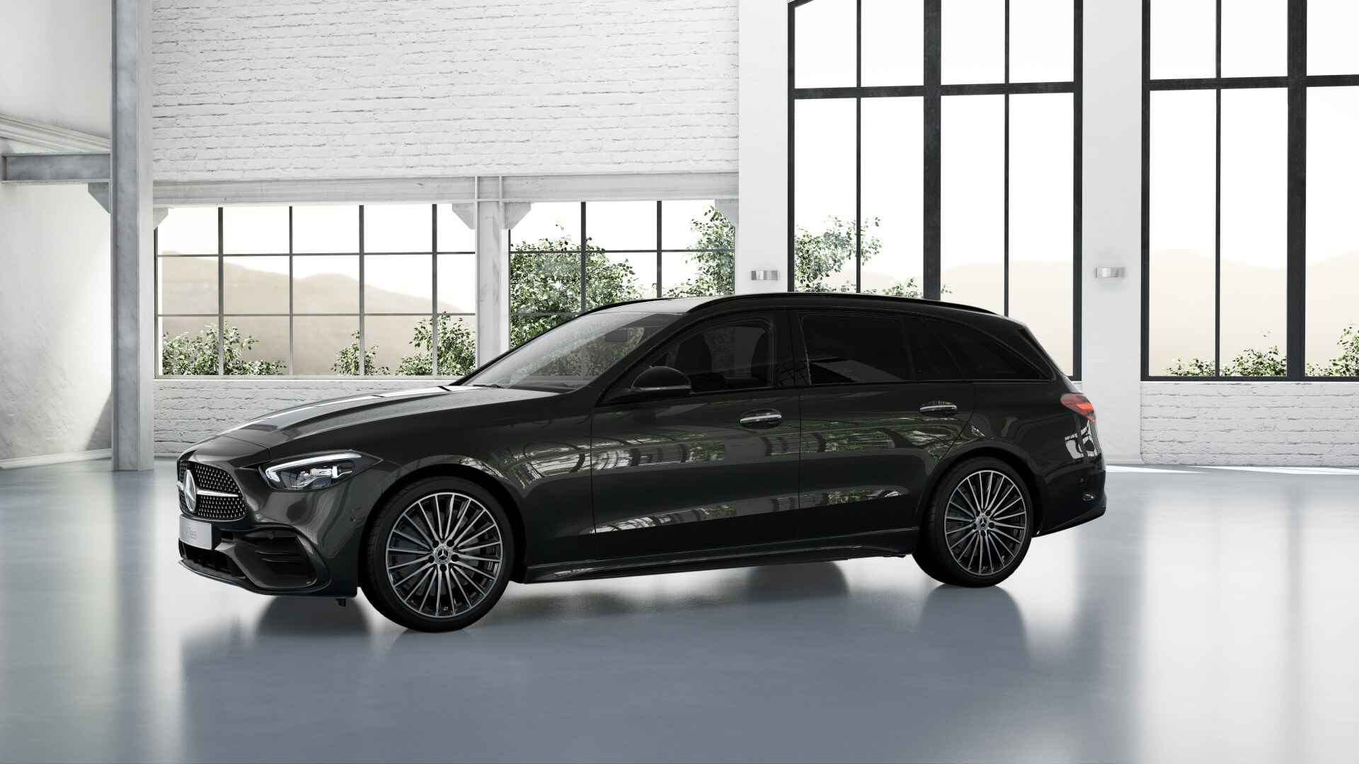 Mercedes-Benz C-Klasse Estate 180 Star Edition AMG Line | Nightpakket | Trekhaak | Parkeerpakket met achteruitrijcamera | Spiegelpakket | Comfortpakket Plus | EASY PACK achterklep | Antidiefstalpakket GUARD 360° Plus | - 12/25