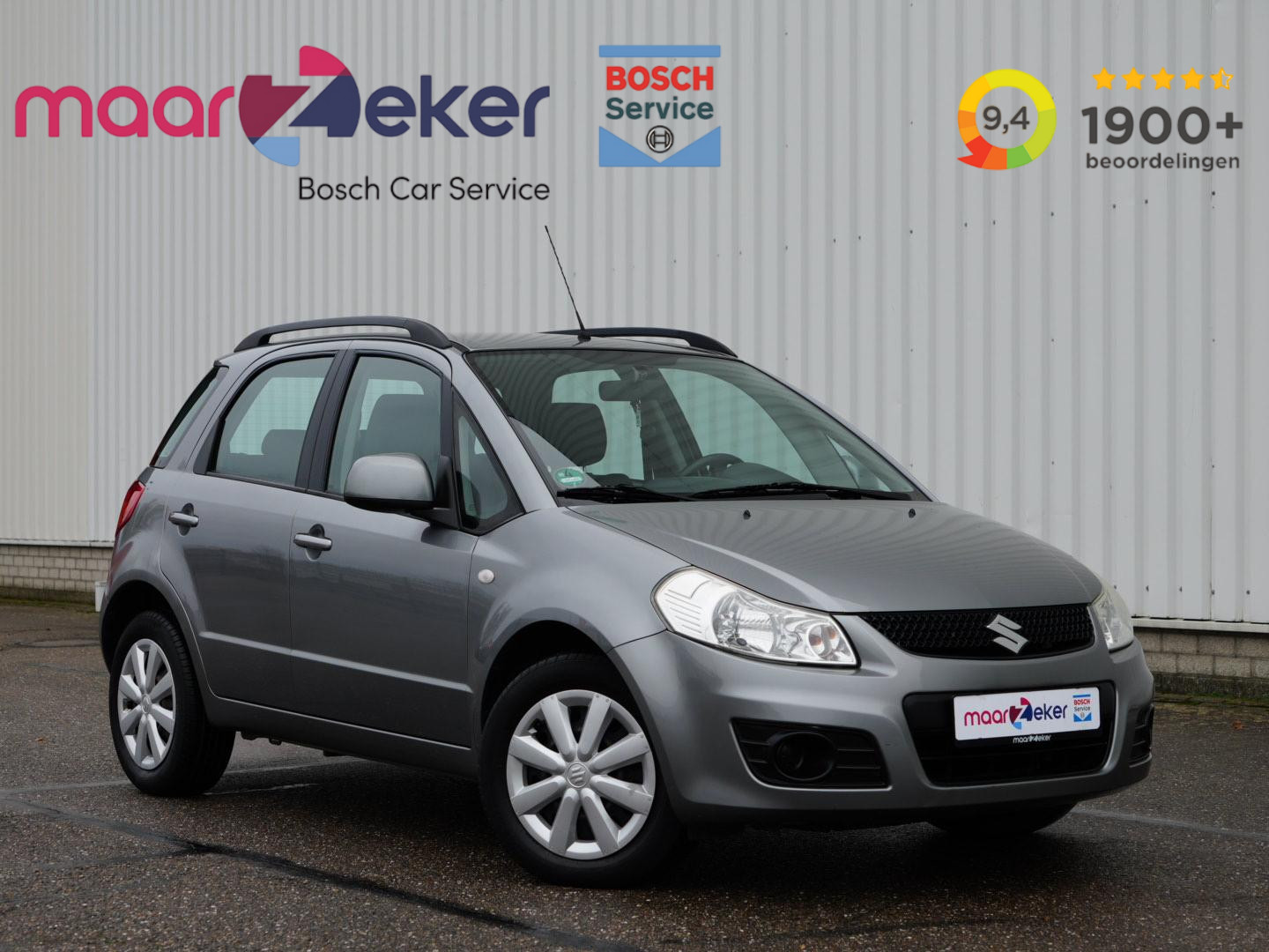 Suzuki SX4 1.6 Comfort | Airco | Radio CD MP3 | Dakrails | Stuurwielbediening |