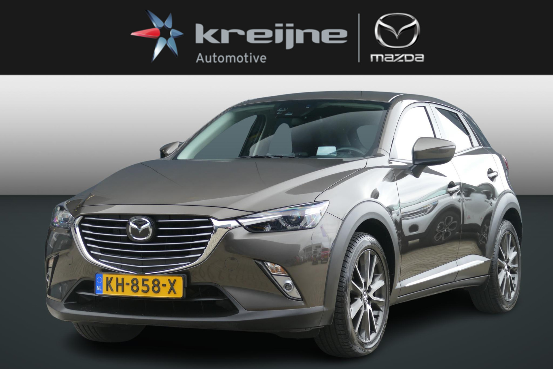 Mazda CX-3 2.0 SkyActiv-G 120 GT-M | Leder | Cruise | Navi | Camera | RIJKLAARPRIJS!!