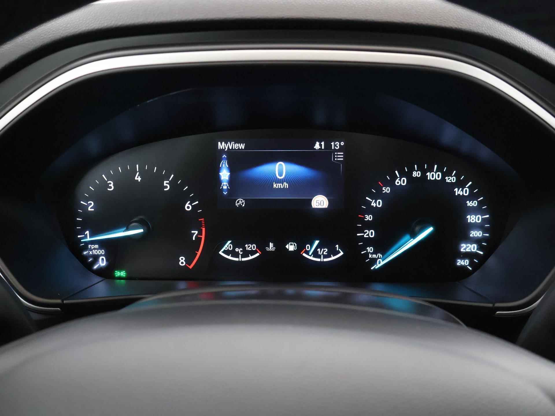 Ford Focus Wagon 1.0 EcoBoost Trend Edition Business | Navigatie| Parkeersensoren | Climate control | Bluetooth | Apple Carplay | Lane Assist | Cruise Control - 13/34