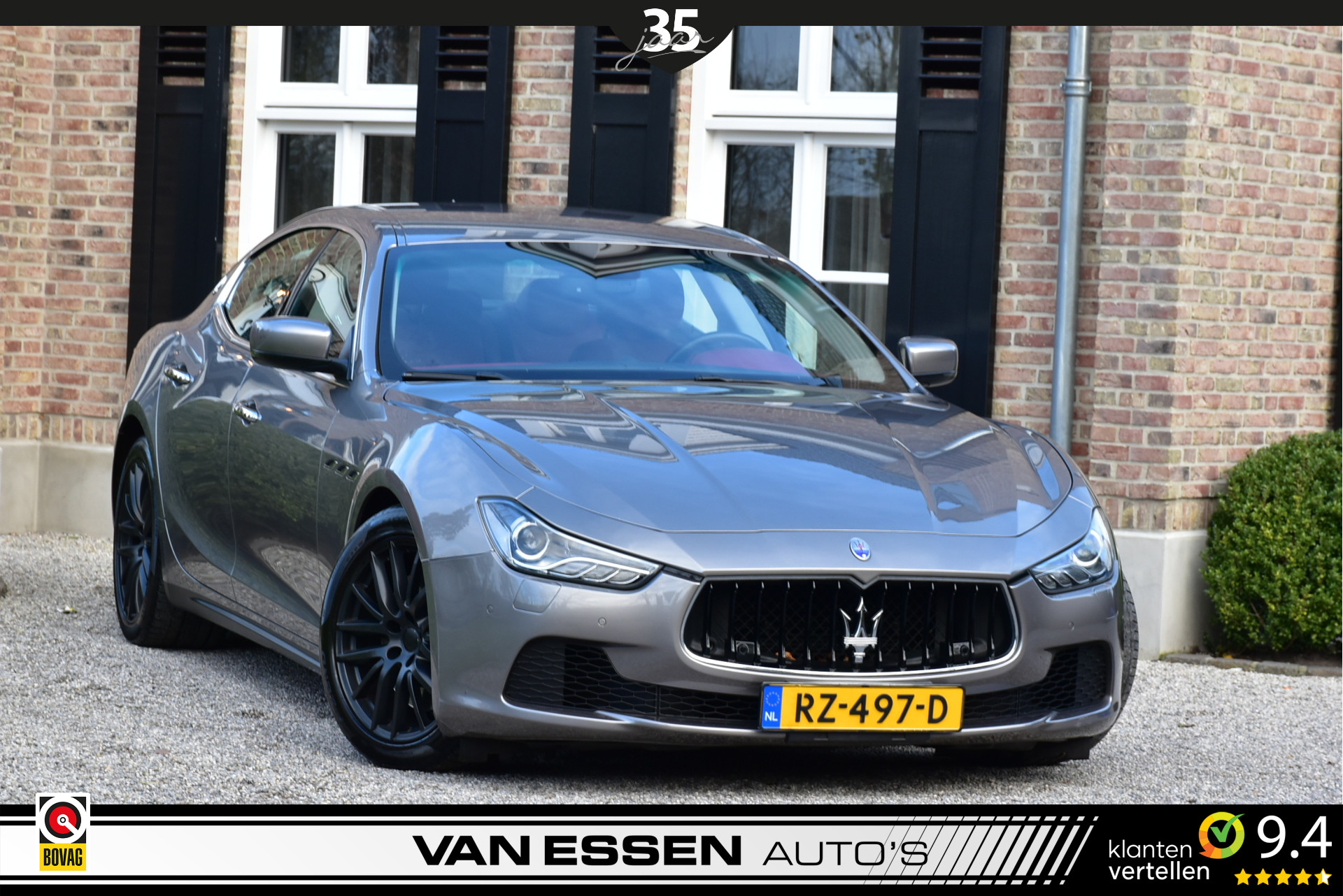 Maserati Ghibli 3.0 V6 275 Pk Xenon Leer Cruise Keyless