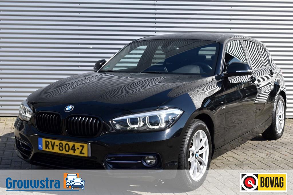 BMW 1-serie 118I AUT8 CORPORATE LEASE EXECUTIVE / SPORTSTOEL / NAVI / LED KO bij viaBOVAG.nl