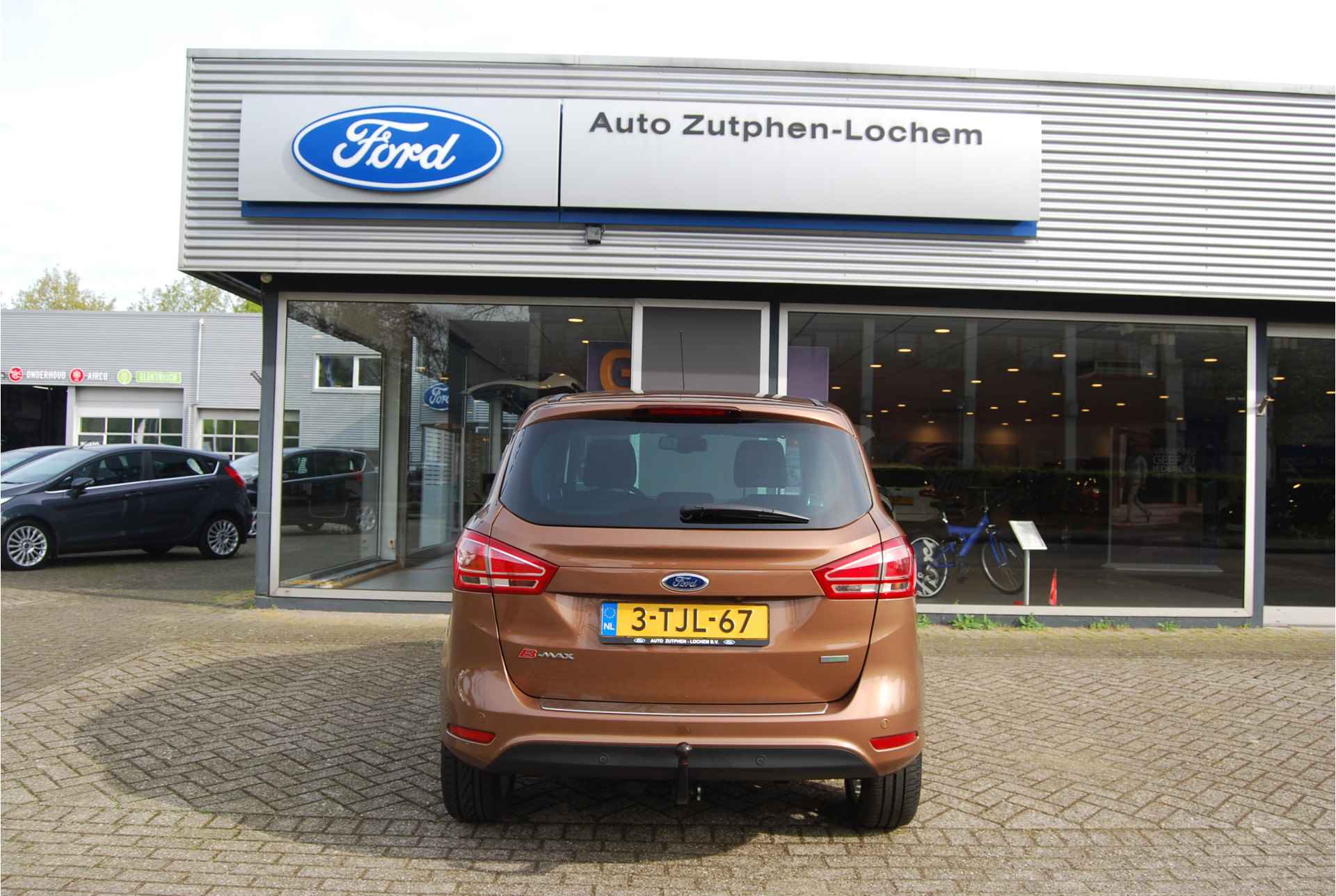 Ford B-MAX 1.0 EcoBoost Titanium 125PK TREKHAAK | NL-AUTO| 1E-EIG| NAVIGATIE| CAMERA| CRUISE CONTROL| BLUETOOTH - 4/36