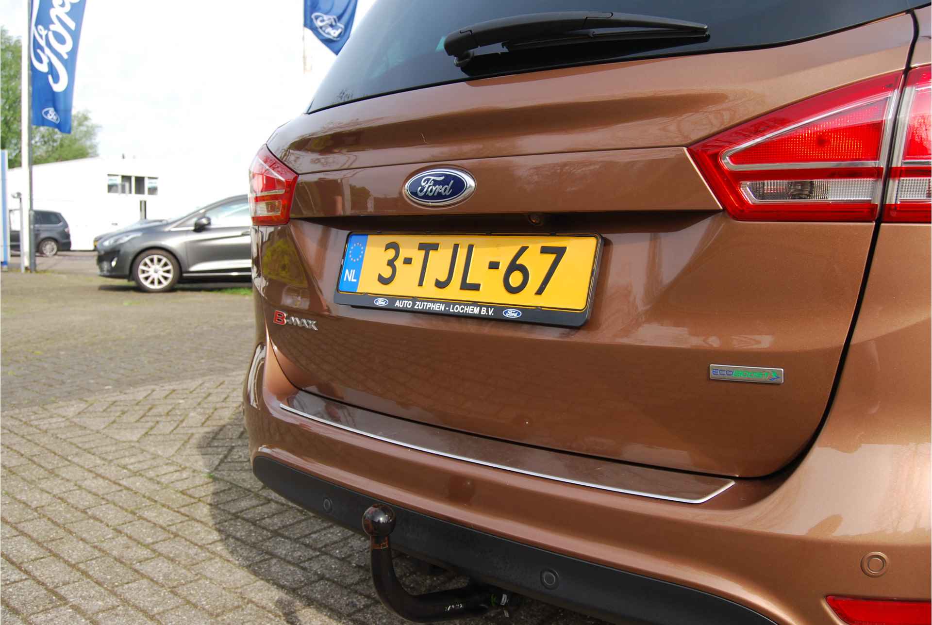 Ford B-MAX 1.0 EcoBoost Titanium 125PK TREKHAAK | NL-AUTO| 1E-EIG| NAVIGATIE| CAMERA| CRUISE CONTROL| BLUETOOTH - 5/36