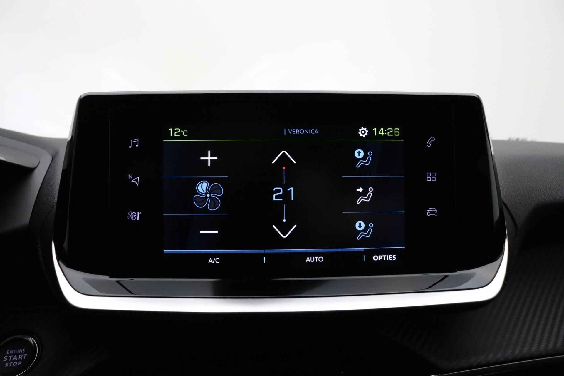 Peugeot e-208 EV Allure Pack 50 kWh | LED | Airco | Cruise | LMV | Camera | Apple Carplay & Android Auto | NIEUW | - 24/34