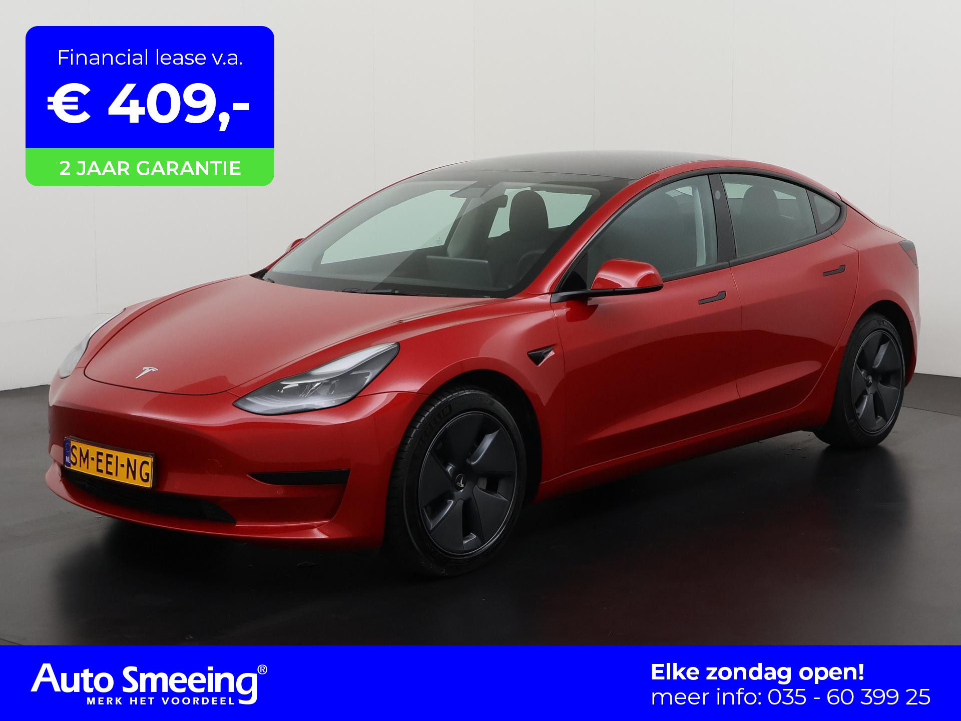 Tesla Model 3 Standard RWD Plus 60 kWh | Zondag Open!