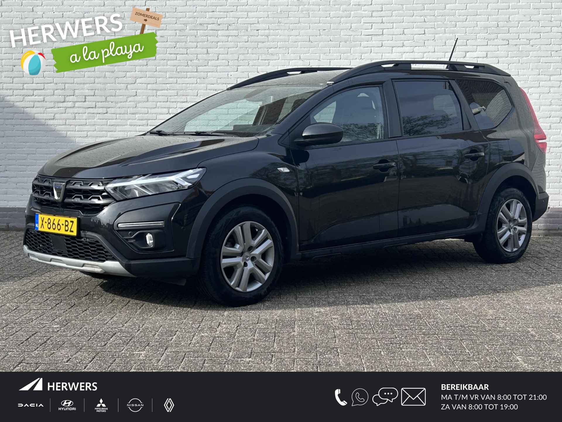 Dacia Jogger 1.0 TCe Comfort 5p. / Cruise / Navi / Apple carplay / Achteruitrij camera / PDC voor + achter / led / armsteun / airco / - 1/38