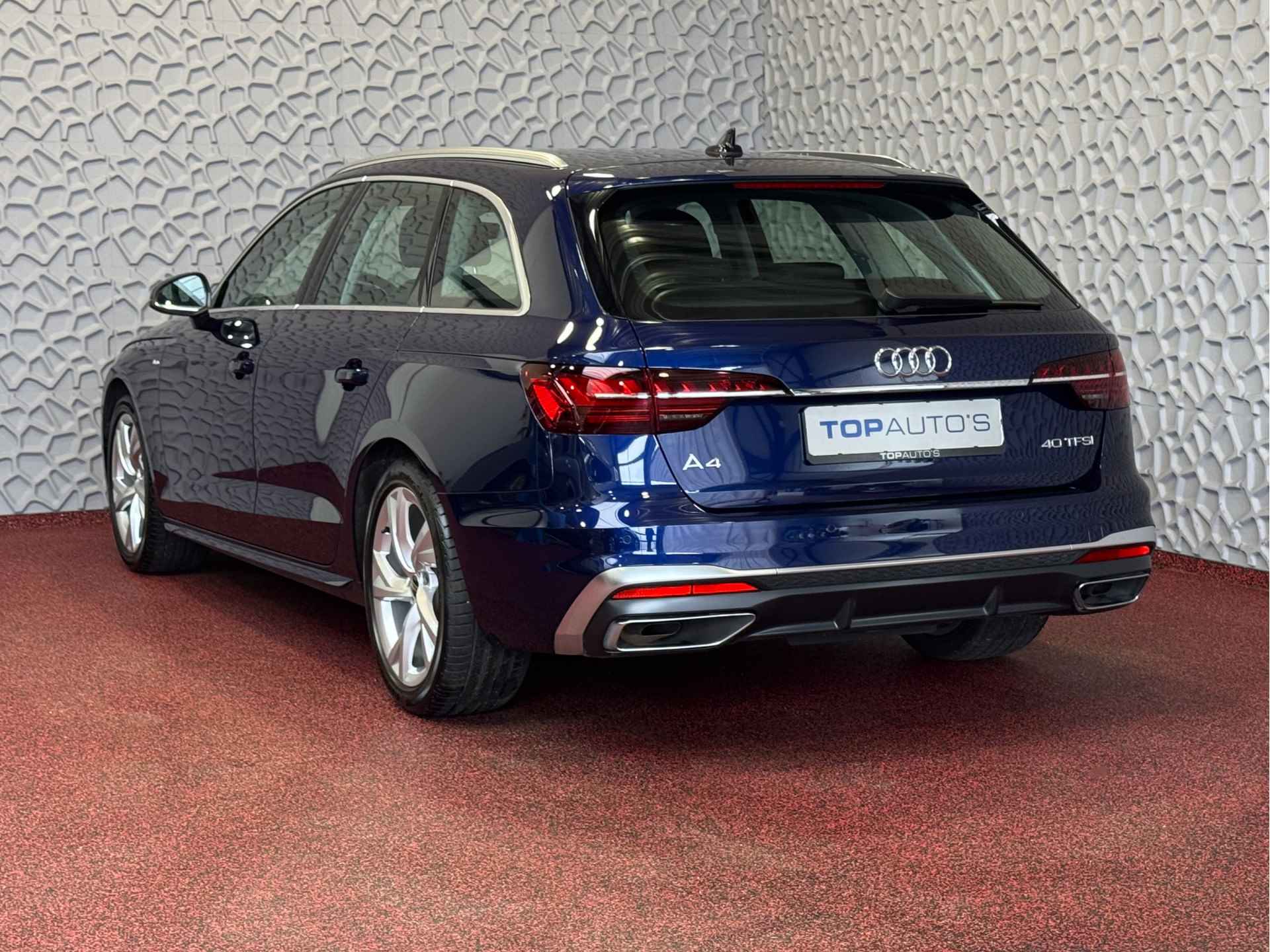 Audi A4 Avant 40 TFSI 204PK S-LINE EDITION LED NAVI VIR.COCKPIT ADAP.CRUIS ELEK.KLEP 08/2024 - 2/76