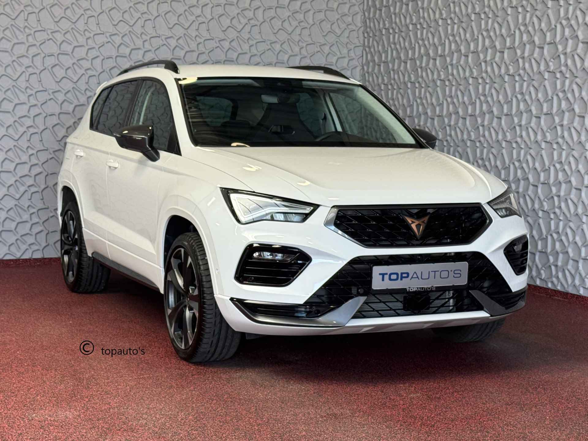 CUPRA Ateca 1.5 TSI VIR.COCKPIT BEATS MATRIX LED ELEK.KLEP TREKHAAK NAVI CAMERA CARPLAY STOEL/STUUR VERW. 09/2024