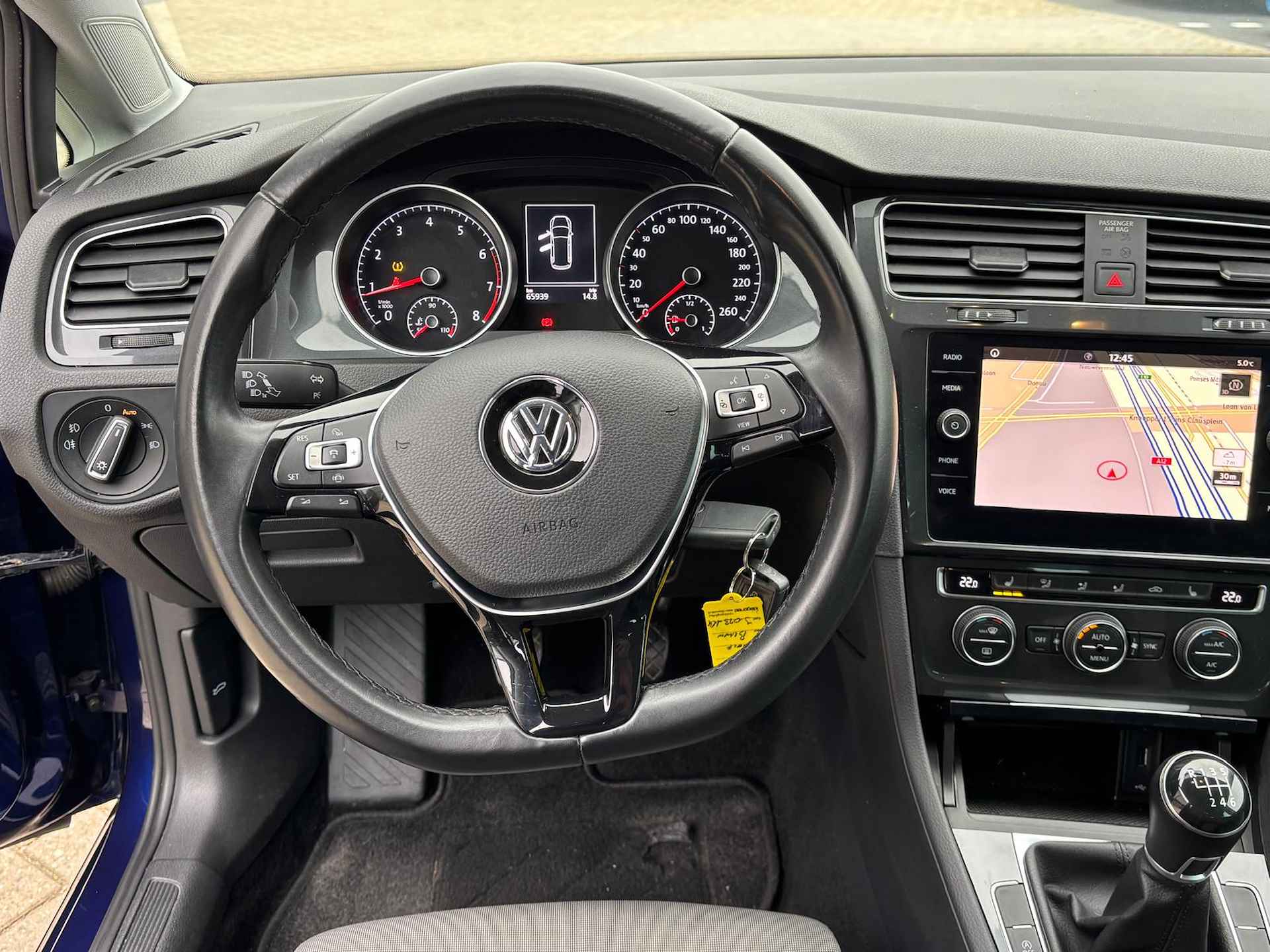 Volkswagen GOLF Variant 1.5 TSI Comfortline Business / 16" LMV / Stoelverwarming / Alarmsysteem / Navigatiesysteem P4 - 15/31