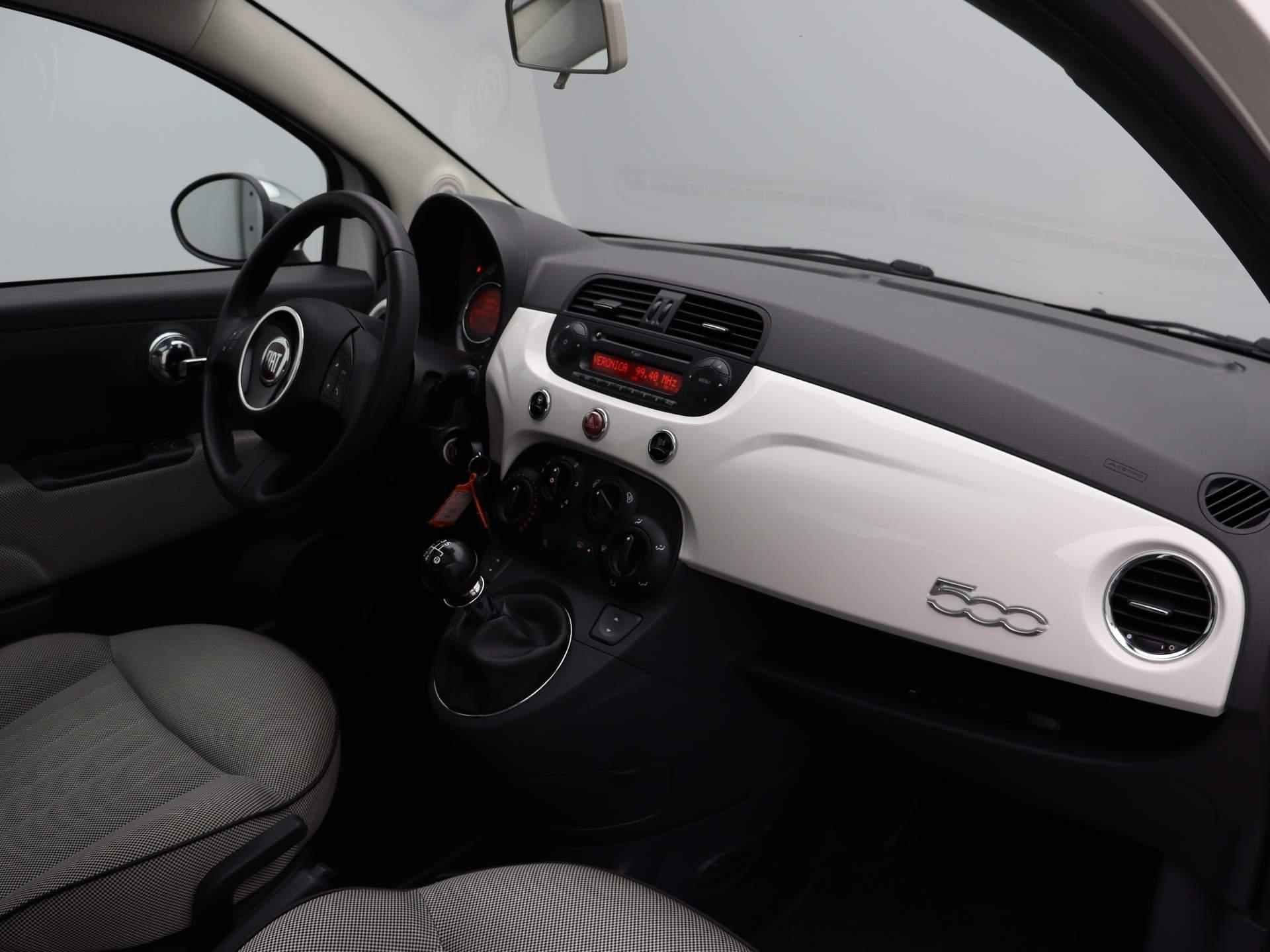 Fiat 500 1.2 Lounge | Panoramadak | Airco | Audio stuurwielbediening| - 25/26