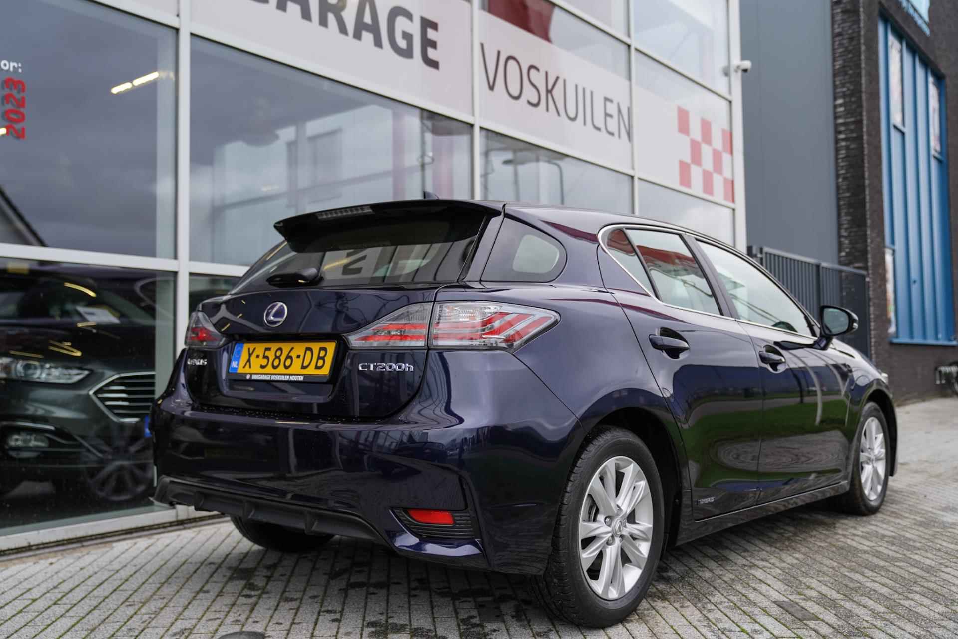 Lexus CT 200h Luxury Beige leder - 4/44