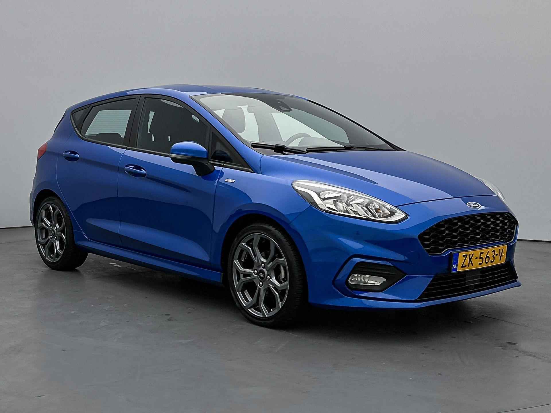 Ford Fiesta ST-Line 125 pk | Navigatie | Parkeersensoren Achter | Sportonderstel | Verwarmde Sportstoelen | Keyless Start | LED Dagrijverlichting | DAB Ontvanger | Climate Control | Cruise Control | 17" Lichtmetalen Velgen | Apple Carplay/Android Auto | - 4/37