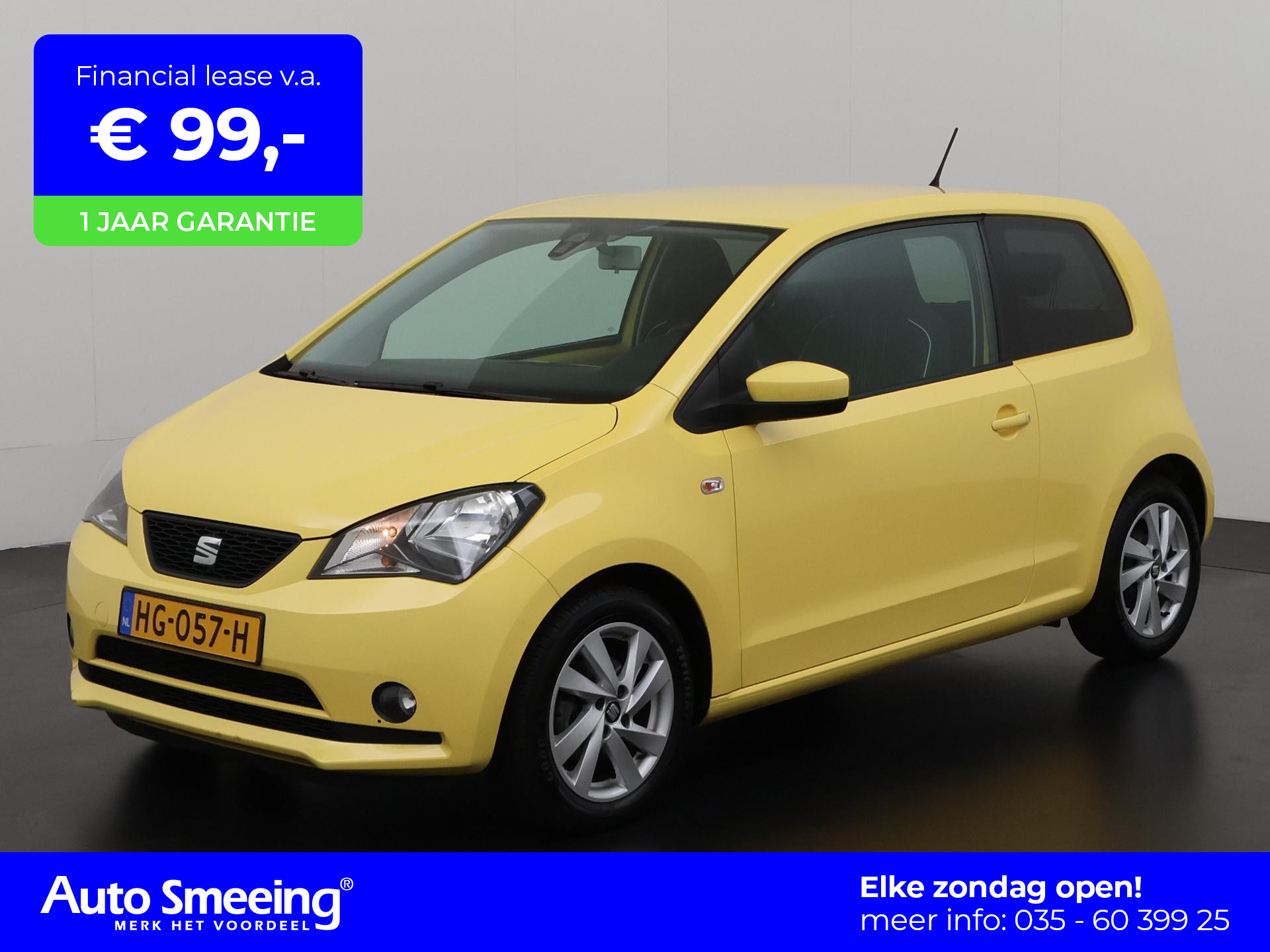 SEAT Mii 1.0 Sport Connect | Airco | Lichtmetalen Velgen | Zondag Open!