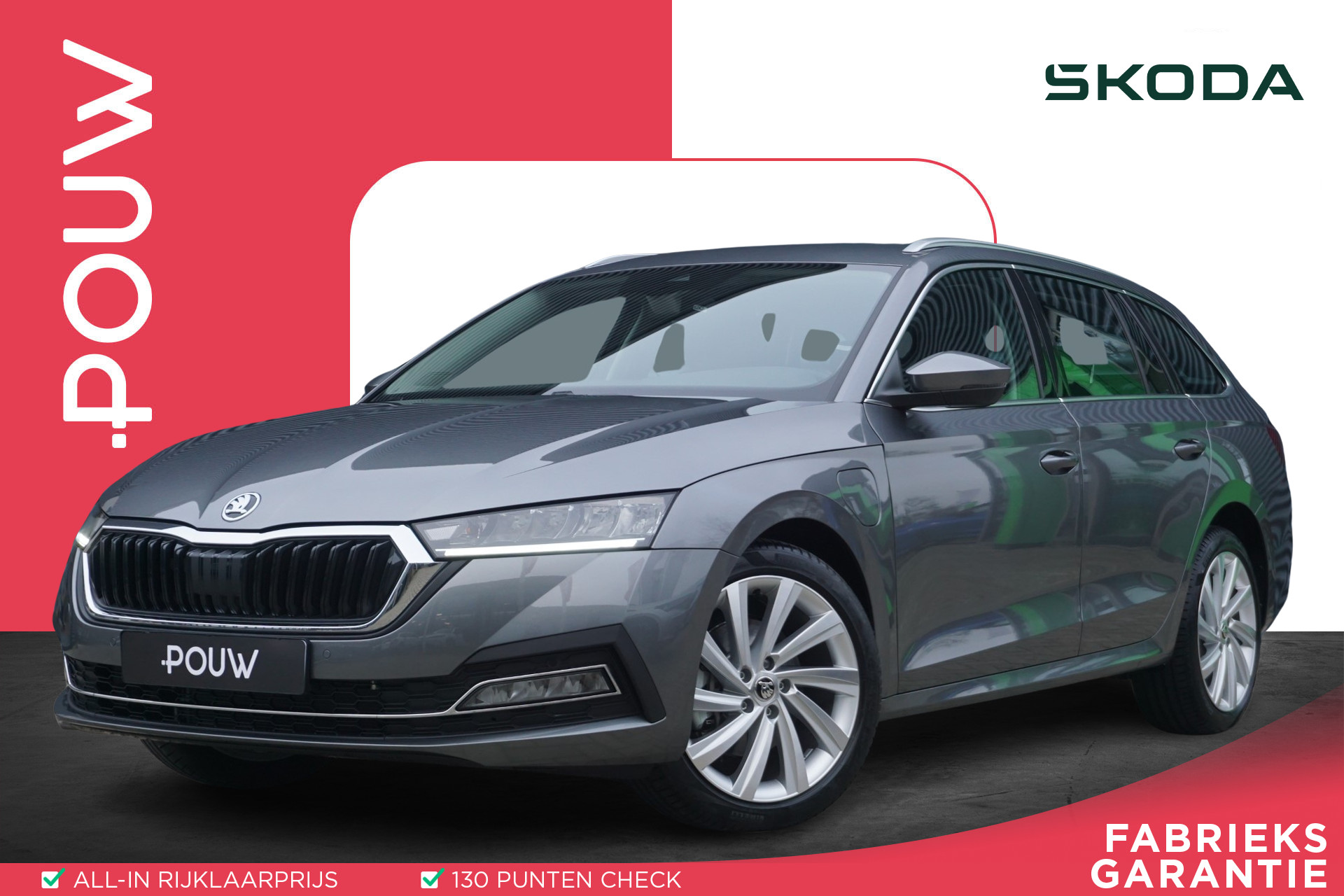 Skoda Octavia Combi 1.4 TSI 204pk iV PHEV Business Edition | Stoelverwarming | PDC Voor & Achter | Achteruitrijcamera | SmartLink