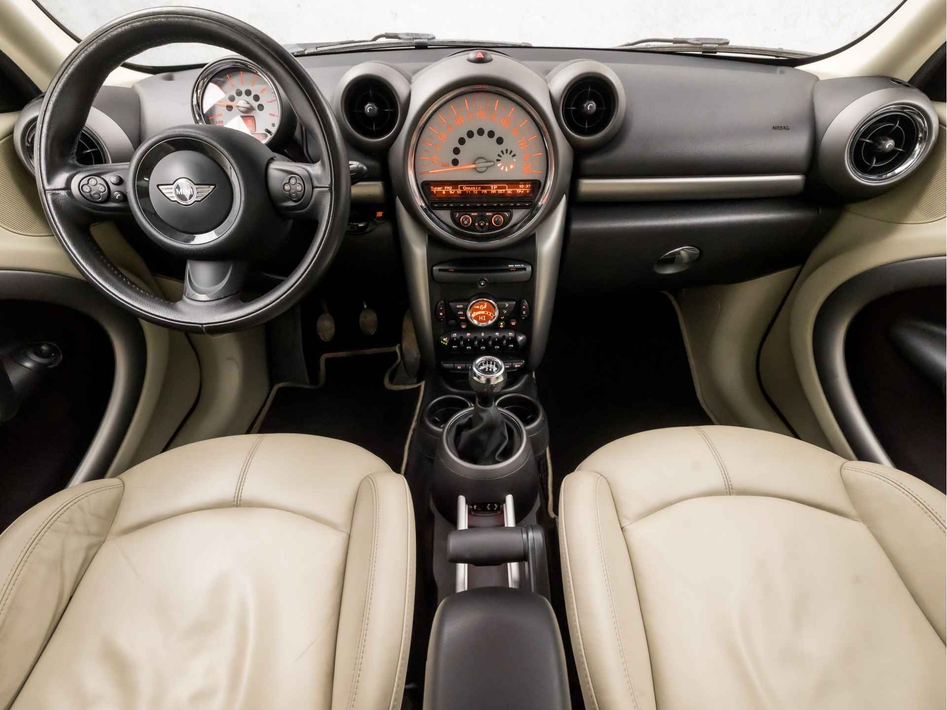 MINI Countryman 1.6 Cooper Luxury (PANORAMADAK, CLIMATE, STOELVERWARMING, CRUISE, LEDEREN SPORTSTOELEN, ARMSTEUN, PARKEERSENSOREN, NIEUWE APK, LM VELGEN, NIEUWSTAAT) - 6/31