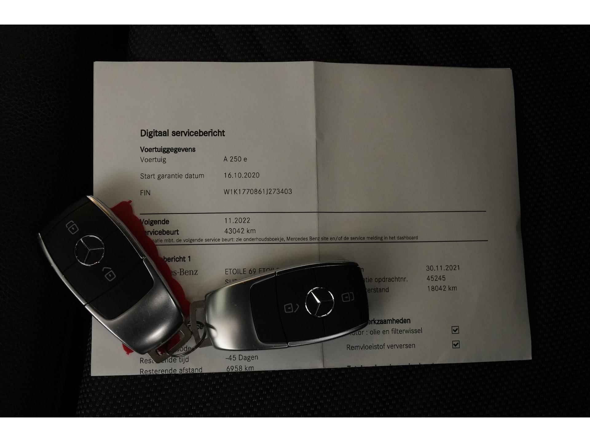 Mercedes-Benz A-Klasse 250e Business | Camera | Zondag Open! - 44/47