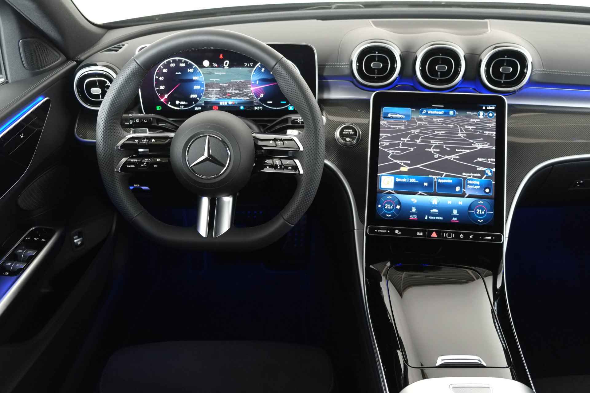 Mercedes-Benz C-Klasse Estate 300 d AMG Line / LED / Burmester / Cam / Carplay / Leder - 18/41