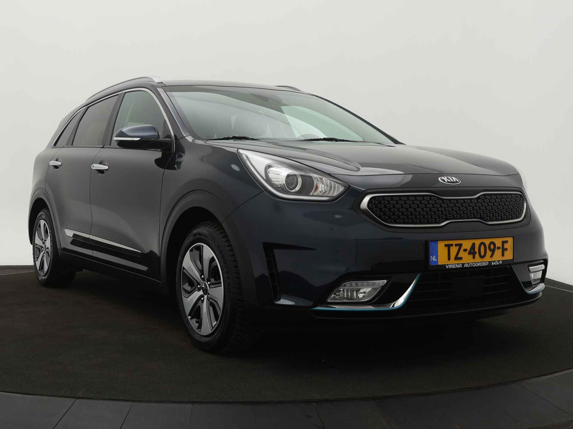 Kia Niro 1.6 GDi PHEV DynamicPlusLine - Lederen bekleding - Navigatie - Stoelverwarming - Climate Control - Fabrieksgarantie tot 11-2025 - 12/49