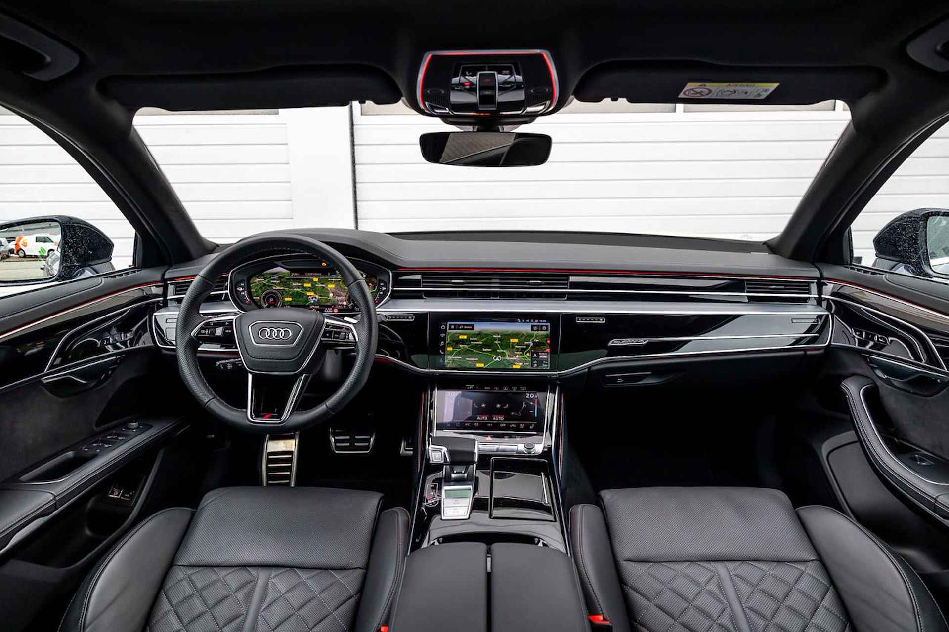 Audi A8 60 TFSIe 462pk Quattro S-Line | Head-up Display | Panoramadak | Digital Matrix LED - 4/55