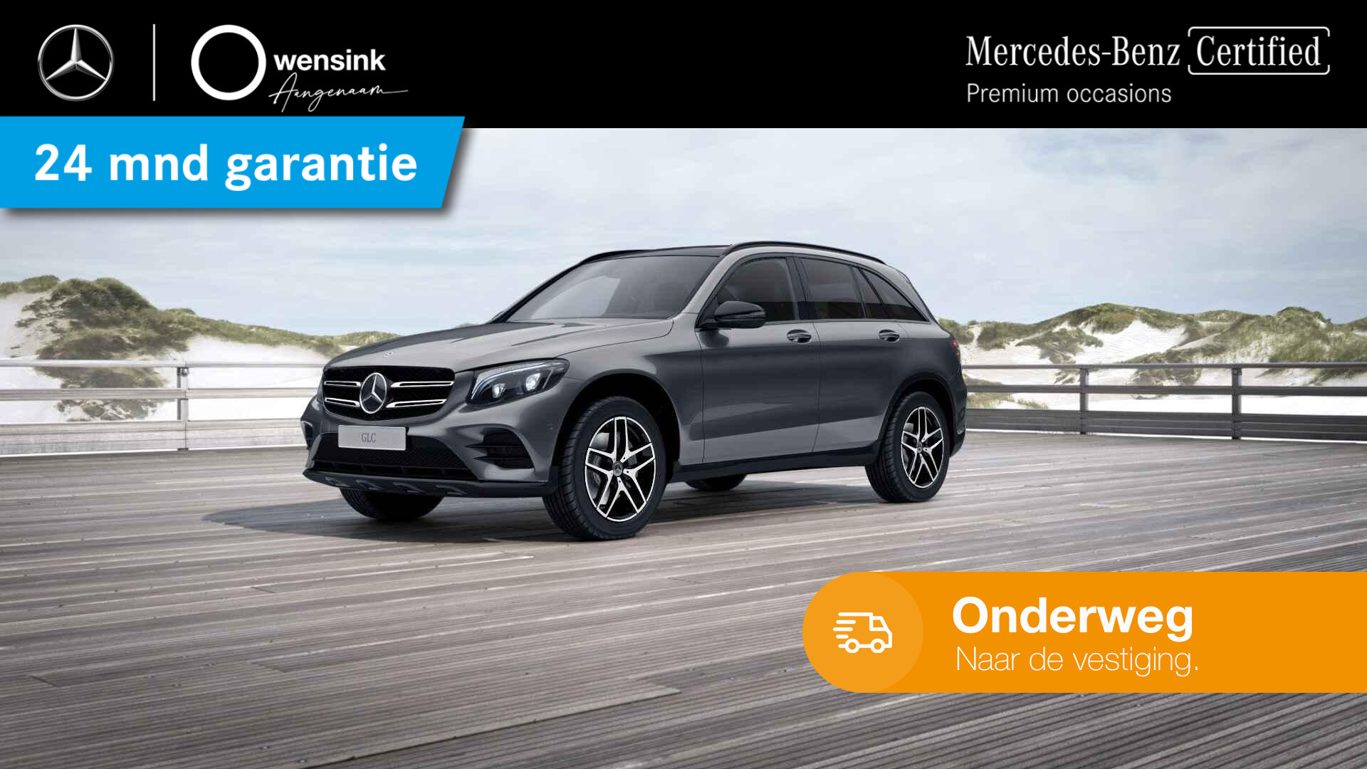 Mercedes-Benz GLC-klasse 250 4MATIC AMG NIGHT | Rijassistentiepakket Plus | Trekhaak | Panoramadak | Achteruitrijcamera | Stoelverwarming |