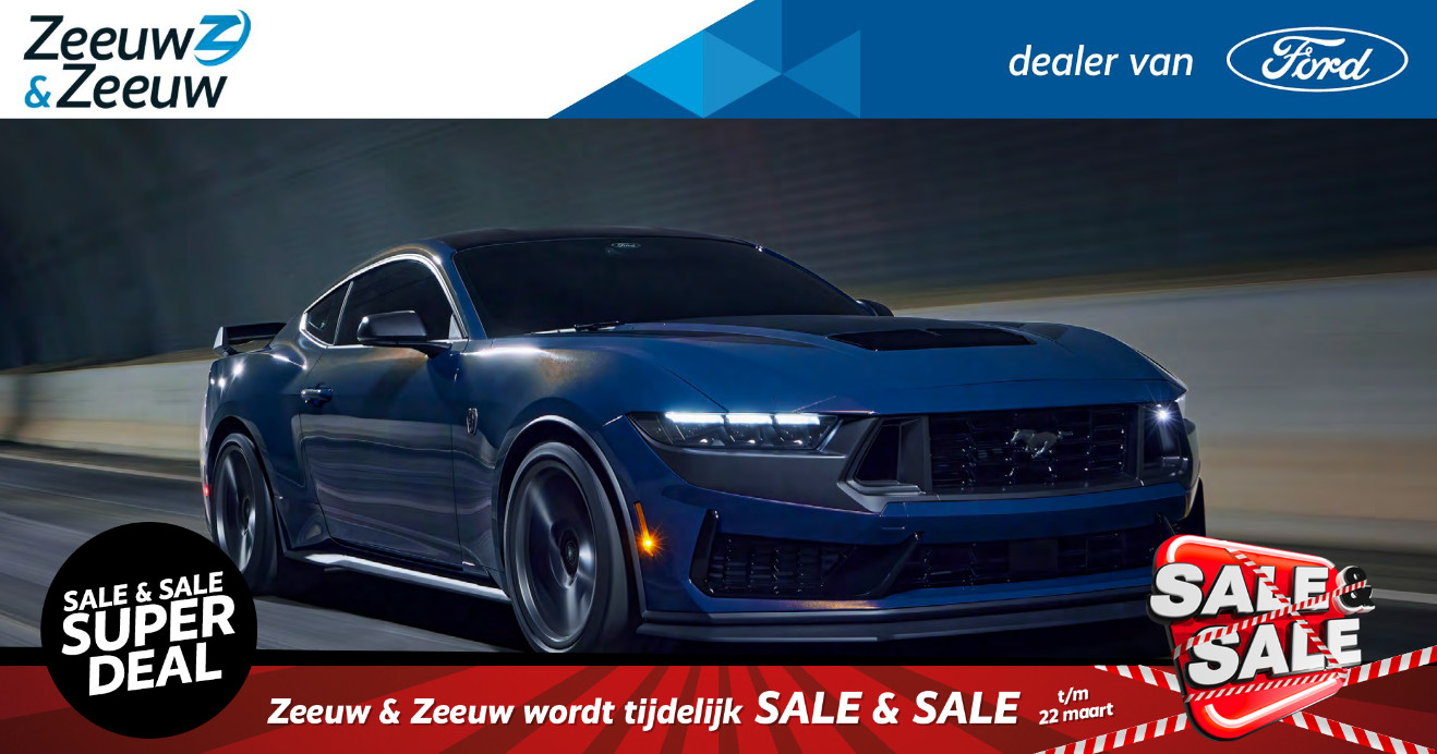 Ford Mustang Fastback 5.0 V8 Dark Horse 453pk | Nieuw te bestellen