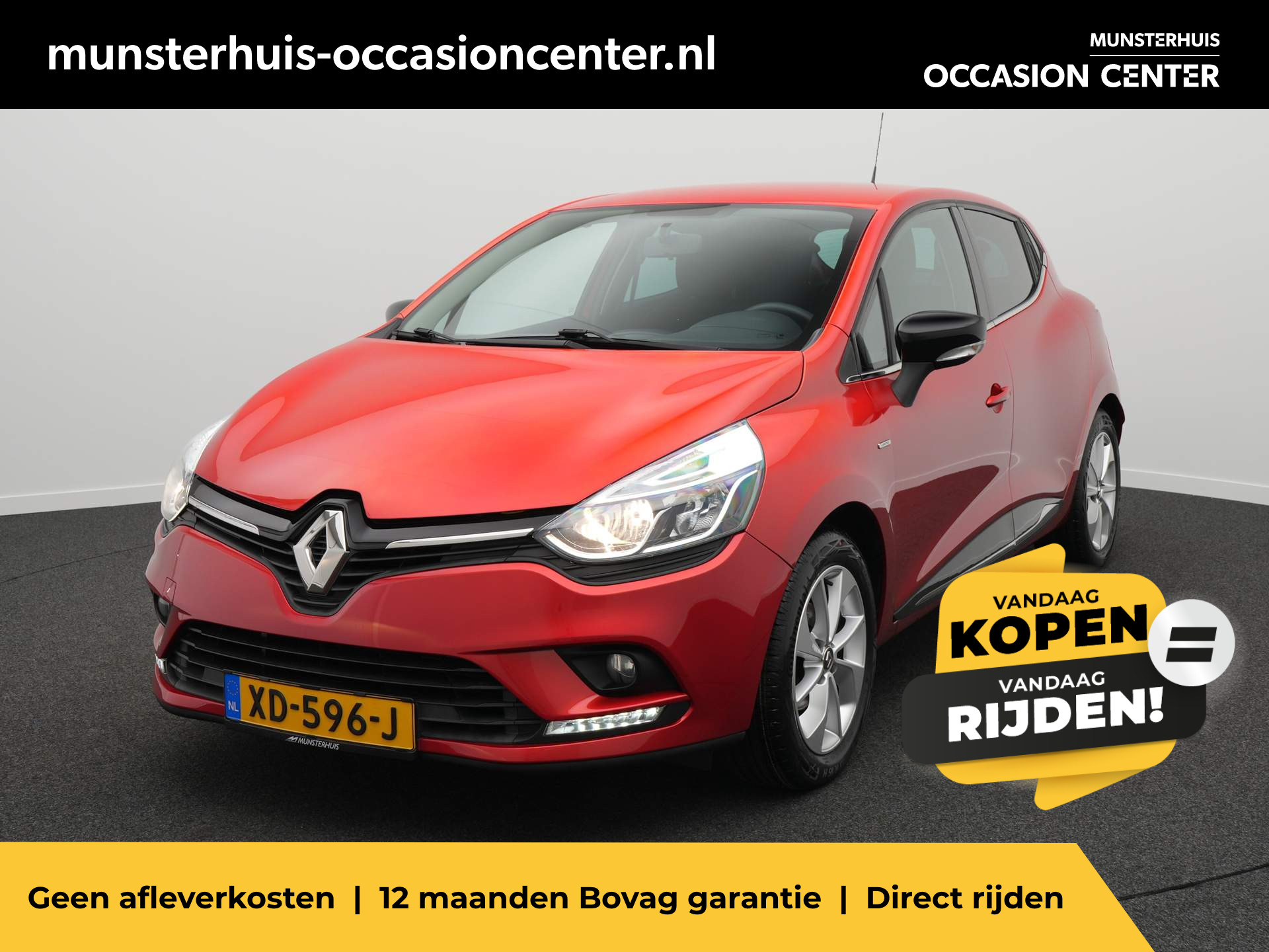 Renault Clio TCe 90 Limited - Eerste Eigenaar - Dealeronderhouden bij viaBOVAG.nl
