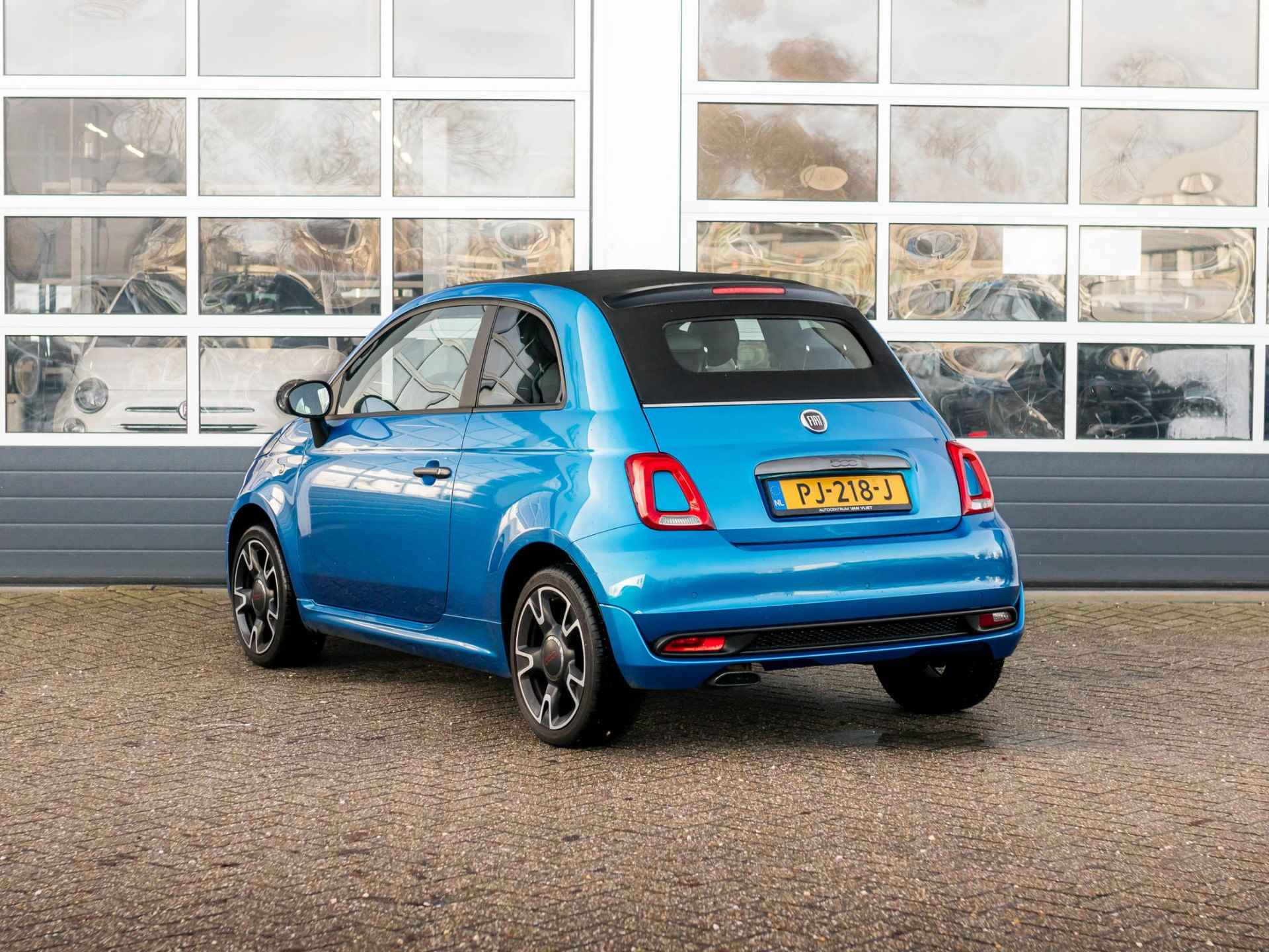 Fiat 500 TwinAir Turbo Sport | Cabrio | 105pk | Clima | PDC | 16" |  Navi | Priv. glass - 7/29