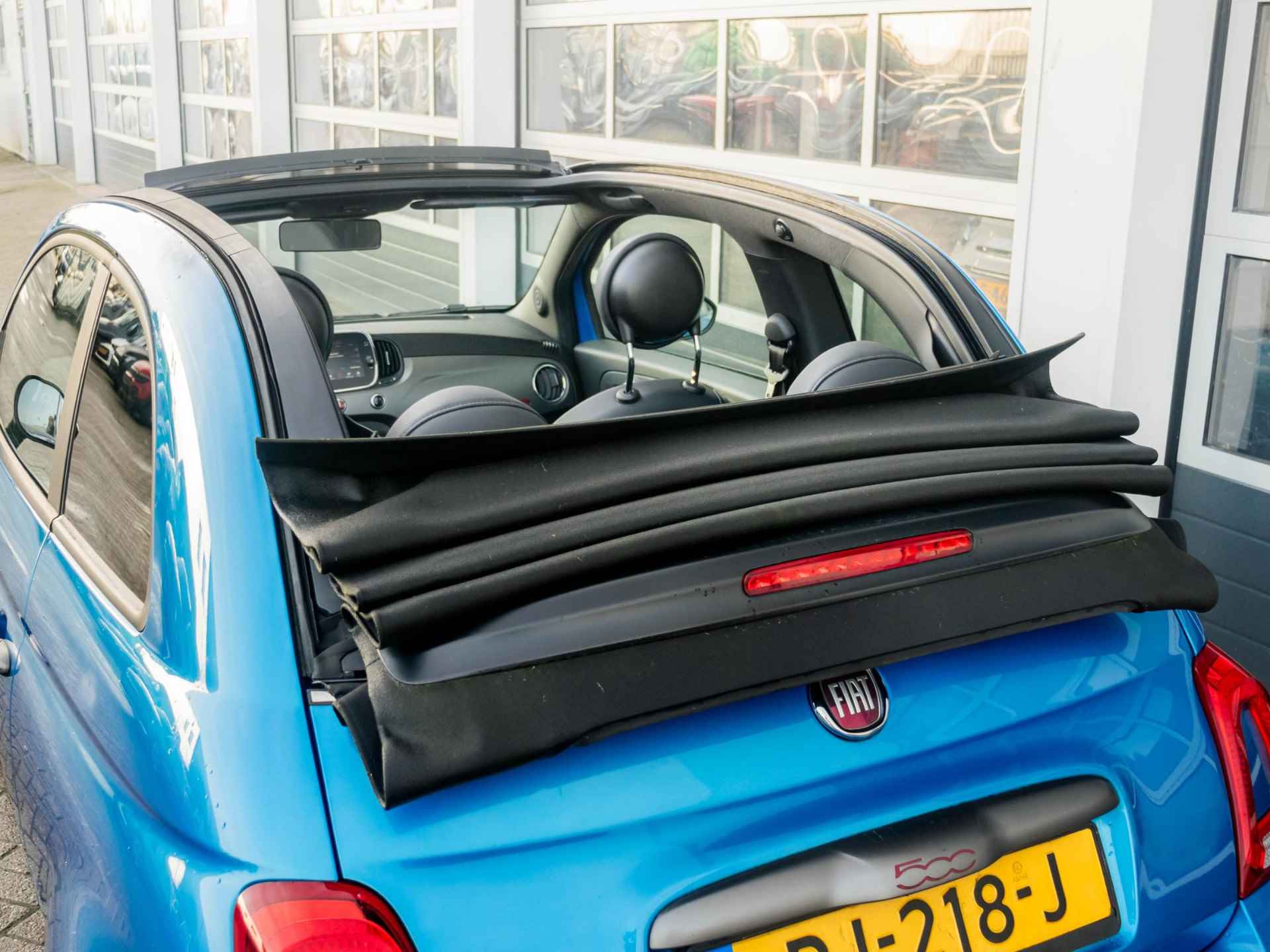 Fiat 500 TwinAir Turbo Sport | Cabrio | 105pk | Clima | PDC | 16" |  Navi | Priv. glass - 23/29