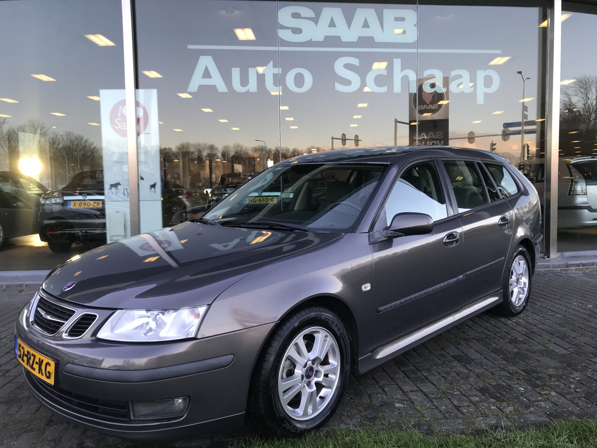 Saab 9-3 Estate 1.8t Linear Business Automaat | Rijklaar incl garantie | Lichtmetaal Trekhaak Climate control Regensensor