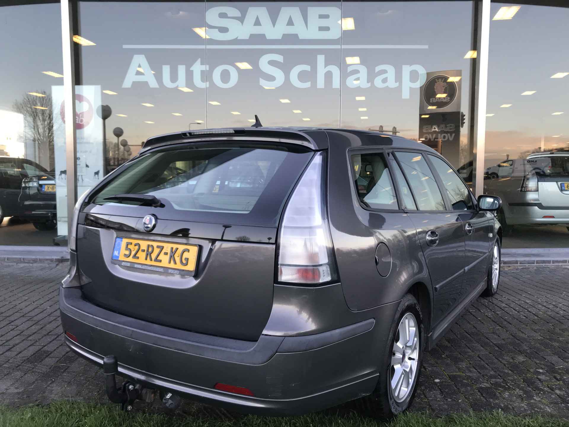 Saab 9-3 Estate 1.8t Linear Business Automaat | Rijklaar incl garantie | Lichtmetaal Trekhaak Climate control Regensensor - 5/36