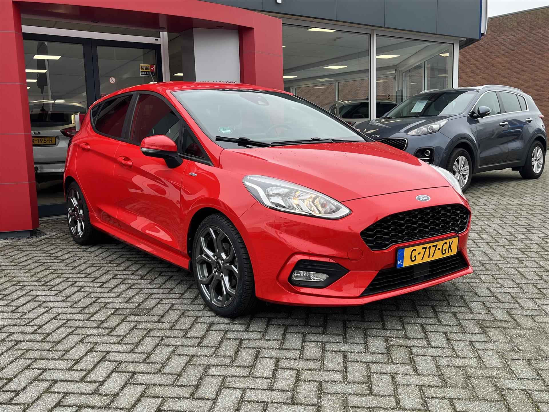 Ford Fiesta 1.0 EcoBoost 100pk 5dr ST-Line | Airconditioning | Navigatie | Sportvelgen | Carplay | - 7/27