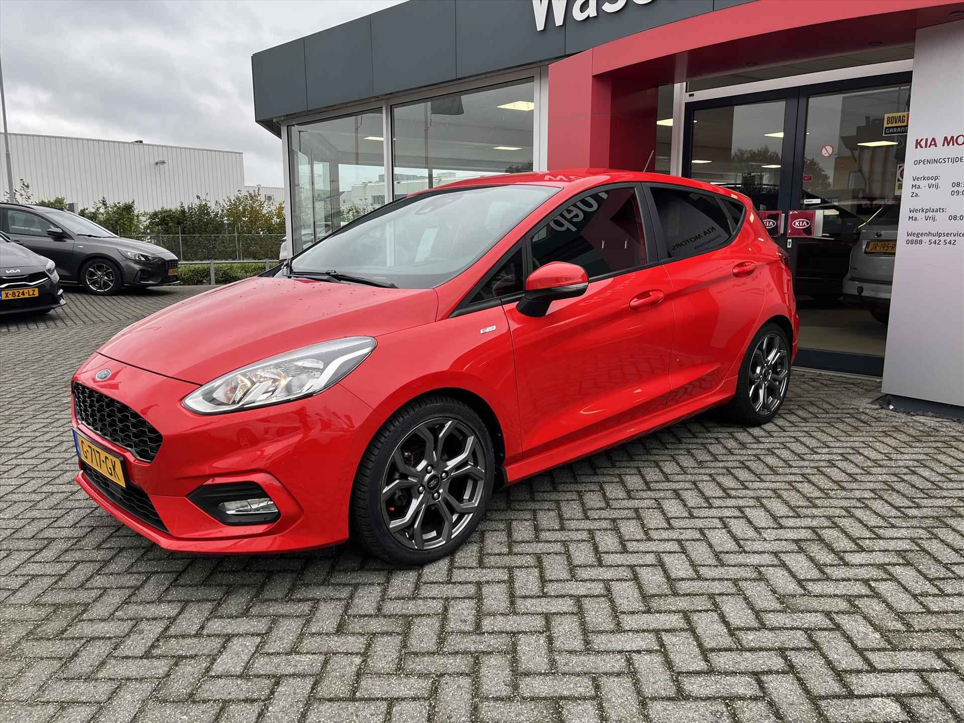 Ford Fiesta 1.0 EcoBoost 100pk 5dr ST-Line | Airconditioning | Navigatie | Sportvelgen | Carplay | - 8/27