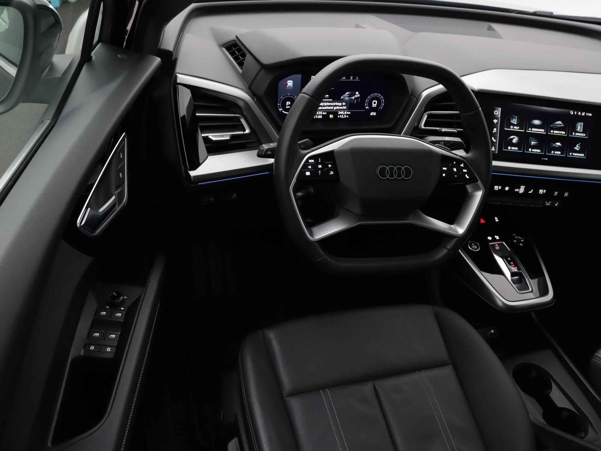 Audi Q4 Sportback e-tron 40 Advanced edition 77 kWh | Virtual cockpit | Navigatie | LED  | Leder | Parkeersensoren | Panoramadak | Stoelverwarming | Lichtmetalen velgen | Cruise control | Elektrische kofferklep | - 11/22
