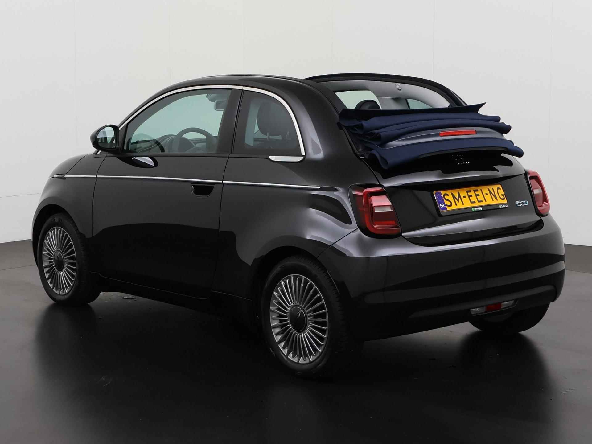 Fiat 500e Cabrio 42 kWh | LED | Virtual Cockpit | Apple Carplay | Zondag Open! - 6/36