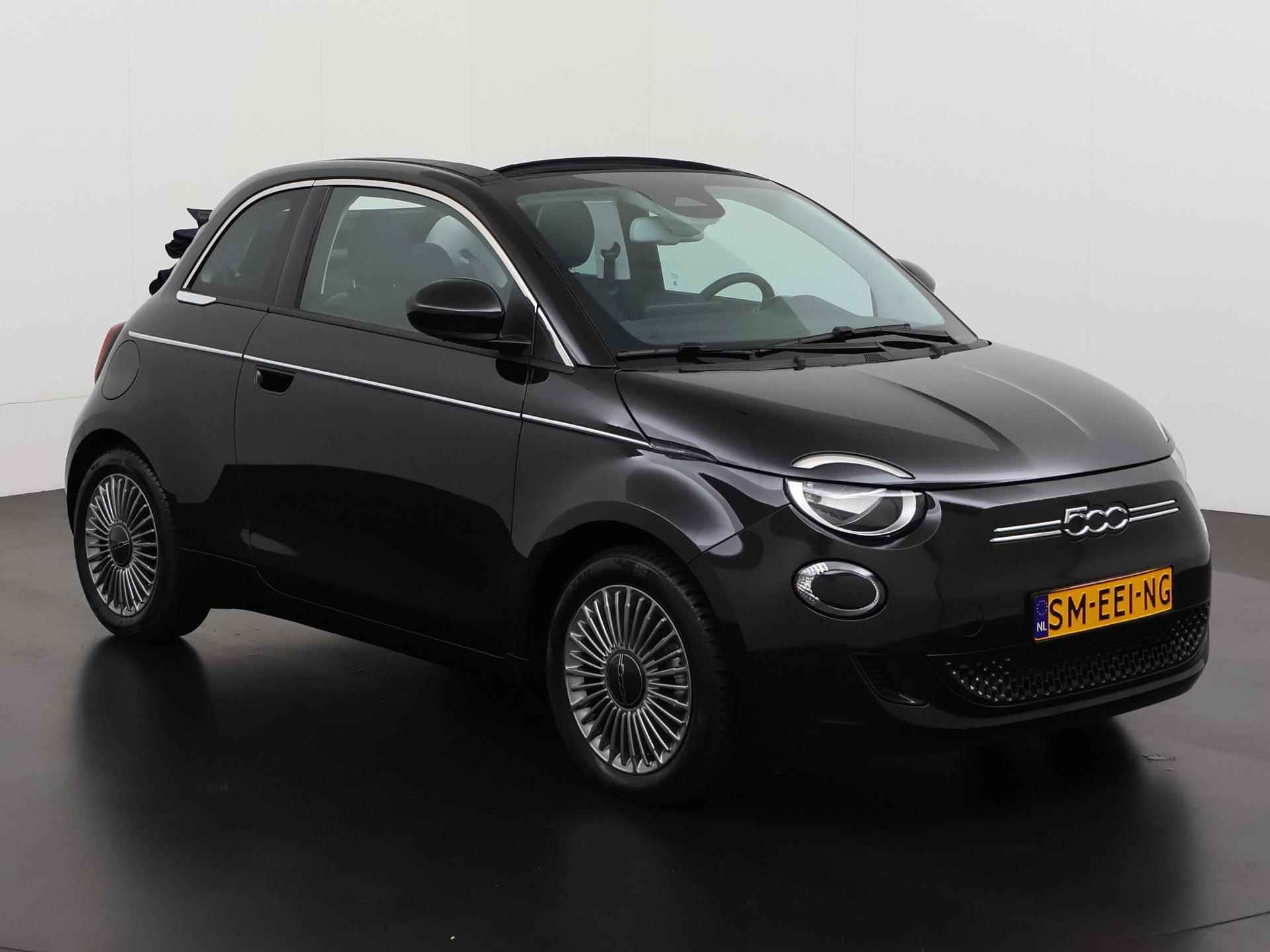 Fiat 500e Cabrio 42 kWh | LED | Virtual Cockpit | Apple Carplay | Zondag Open! - 30/36