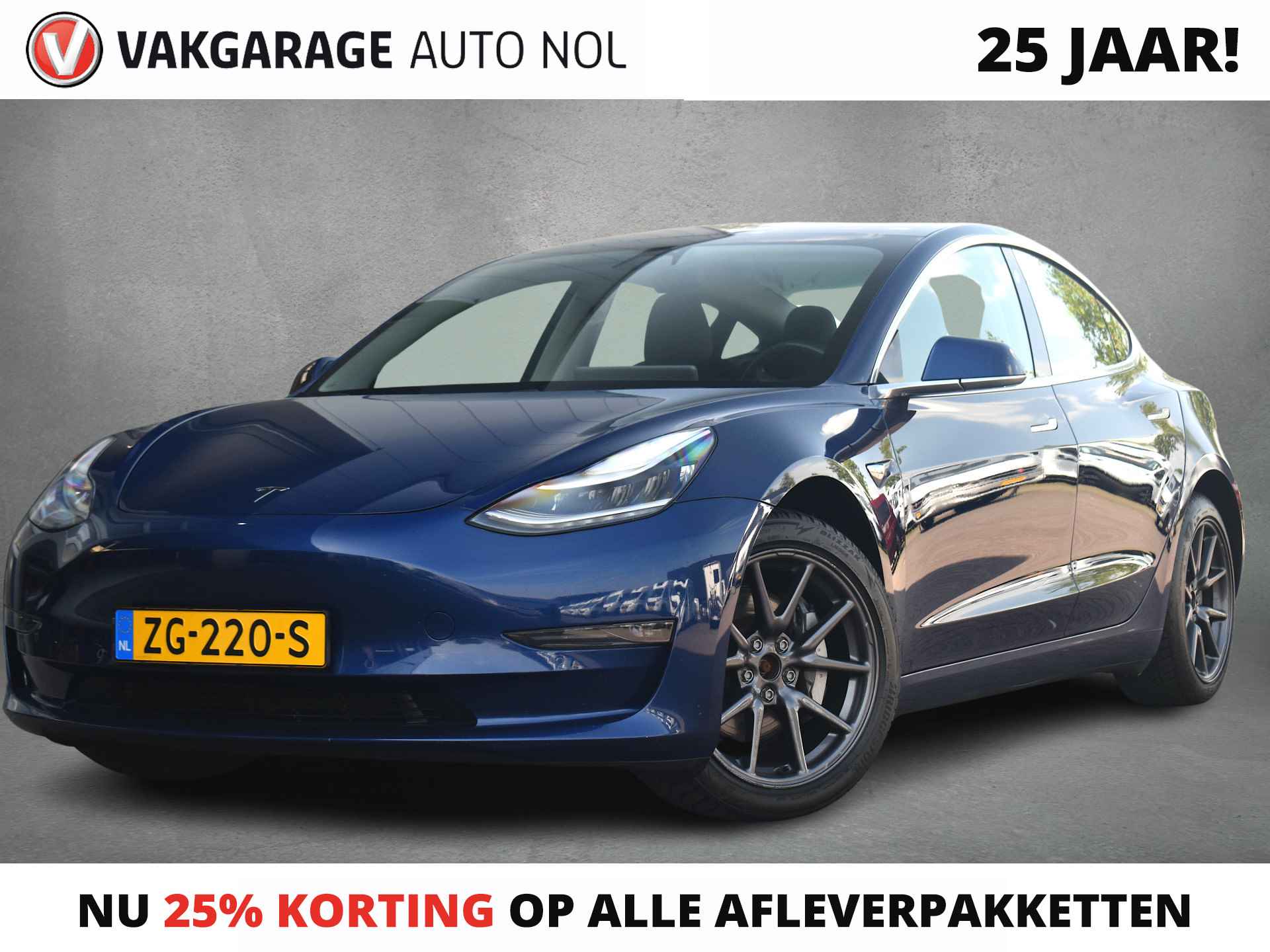 Tesla Model 3 Long Range 75 kWh | AutoPilot | Pano | Stoelverw. - 1/28